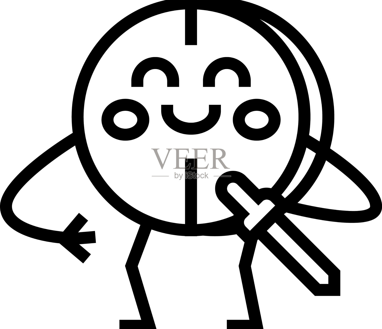 平板医疗线图标设计元素图片