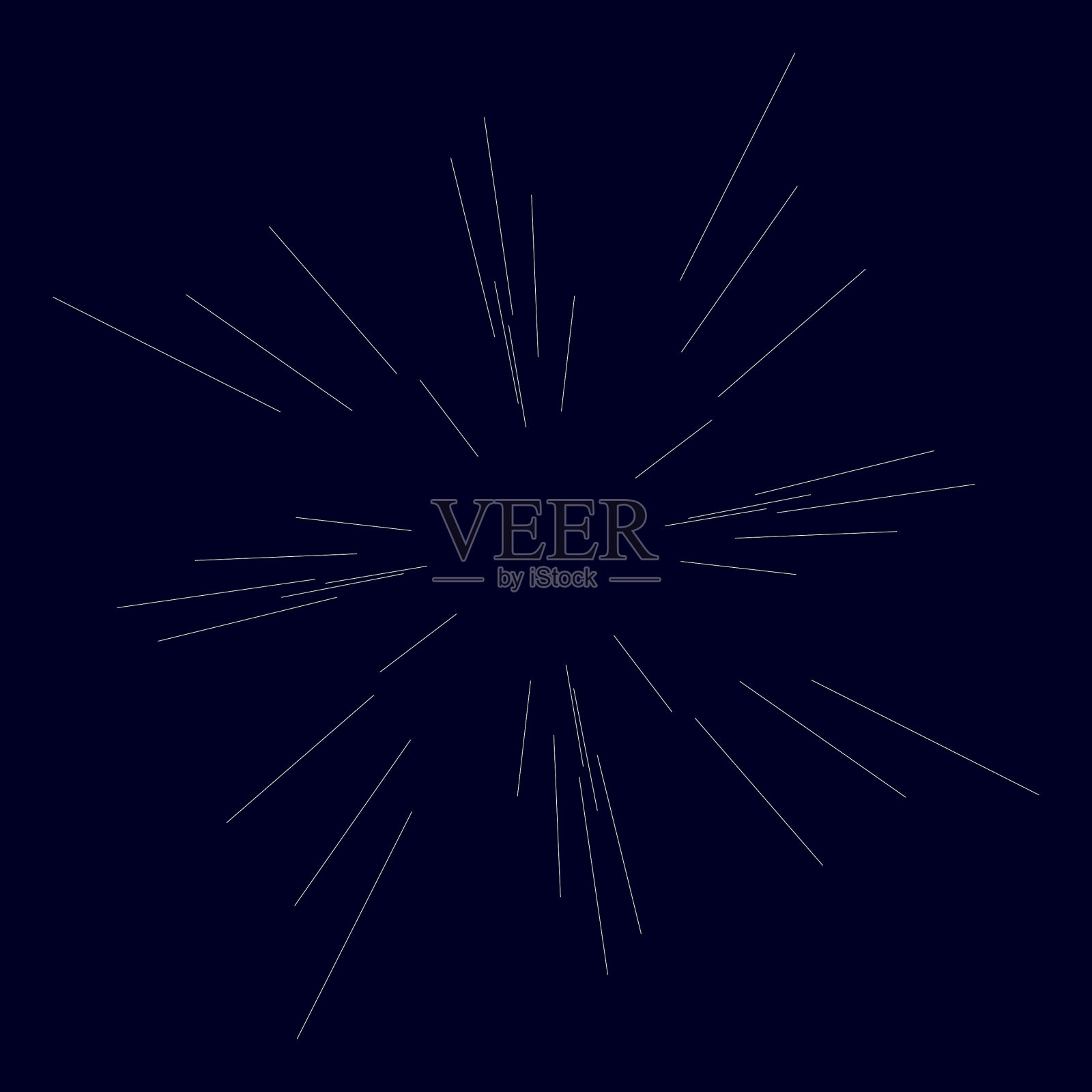 随机辐射线星爆发日爆发条纹插画图片素材