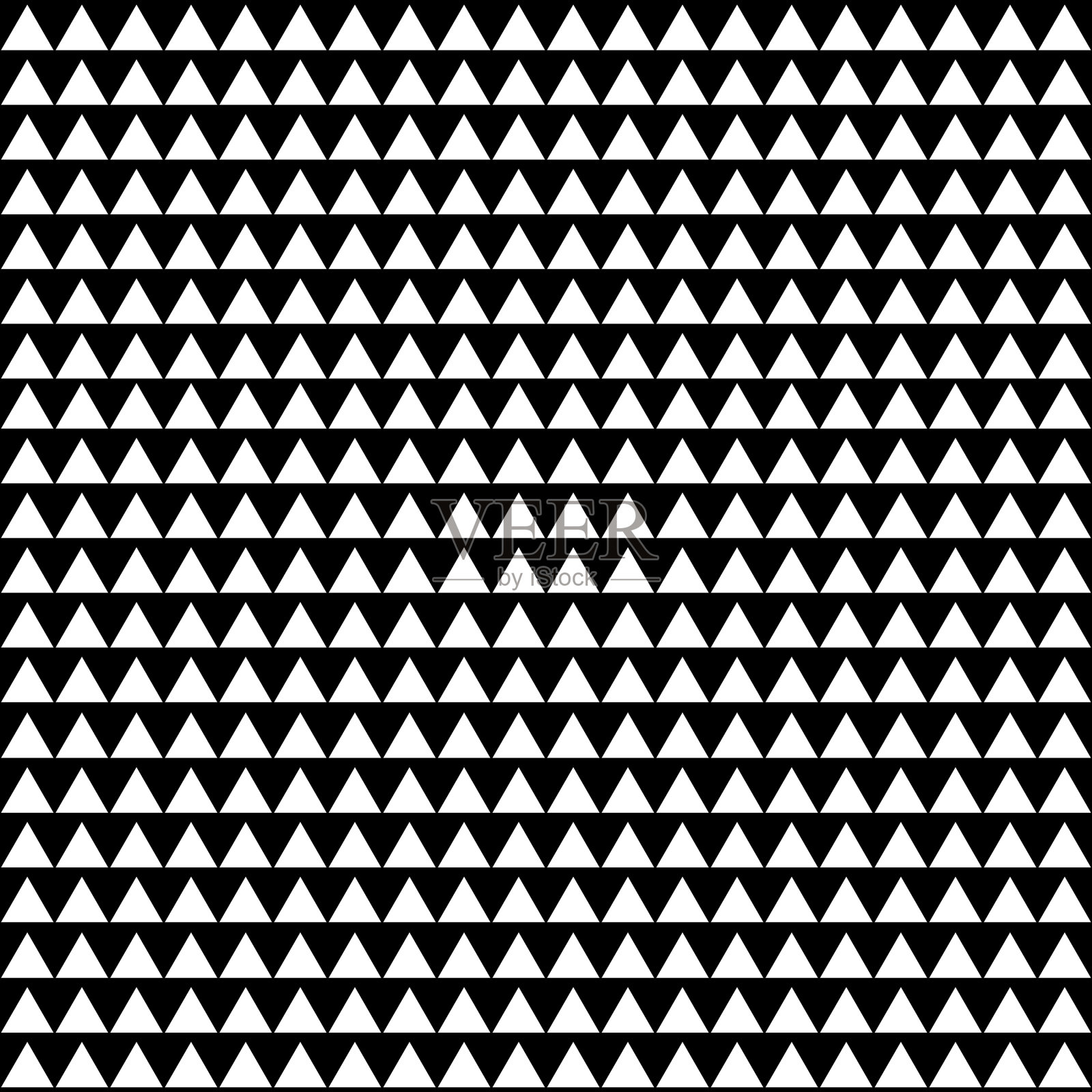 三角形基本形状镶嵌可重复的图案插画图片素材