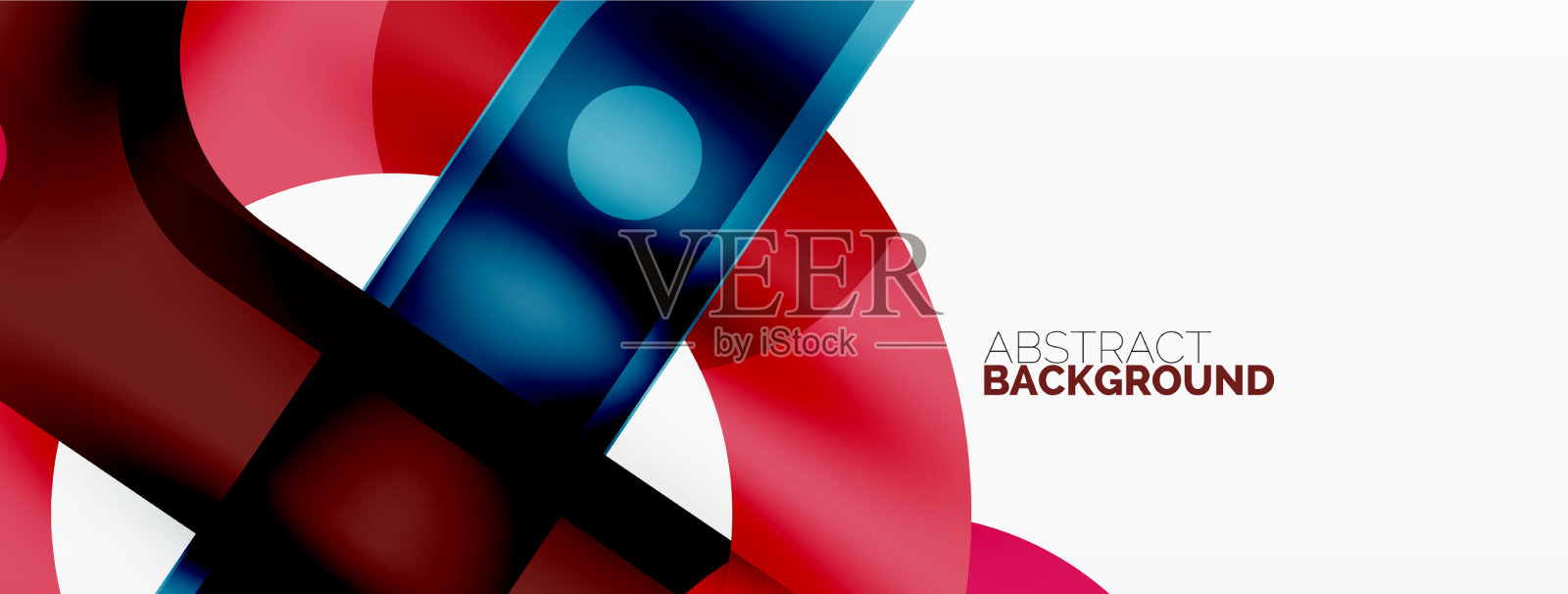 极简几何抽象背景线插画图片素材