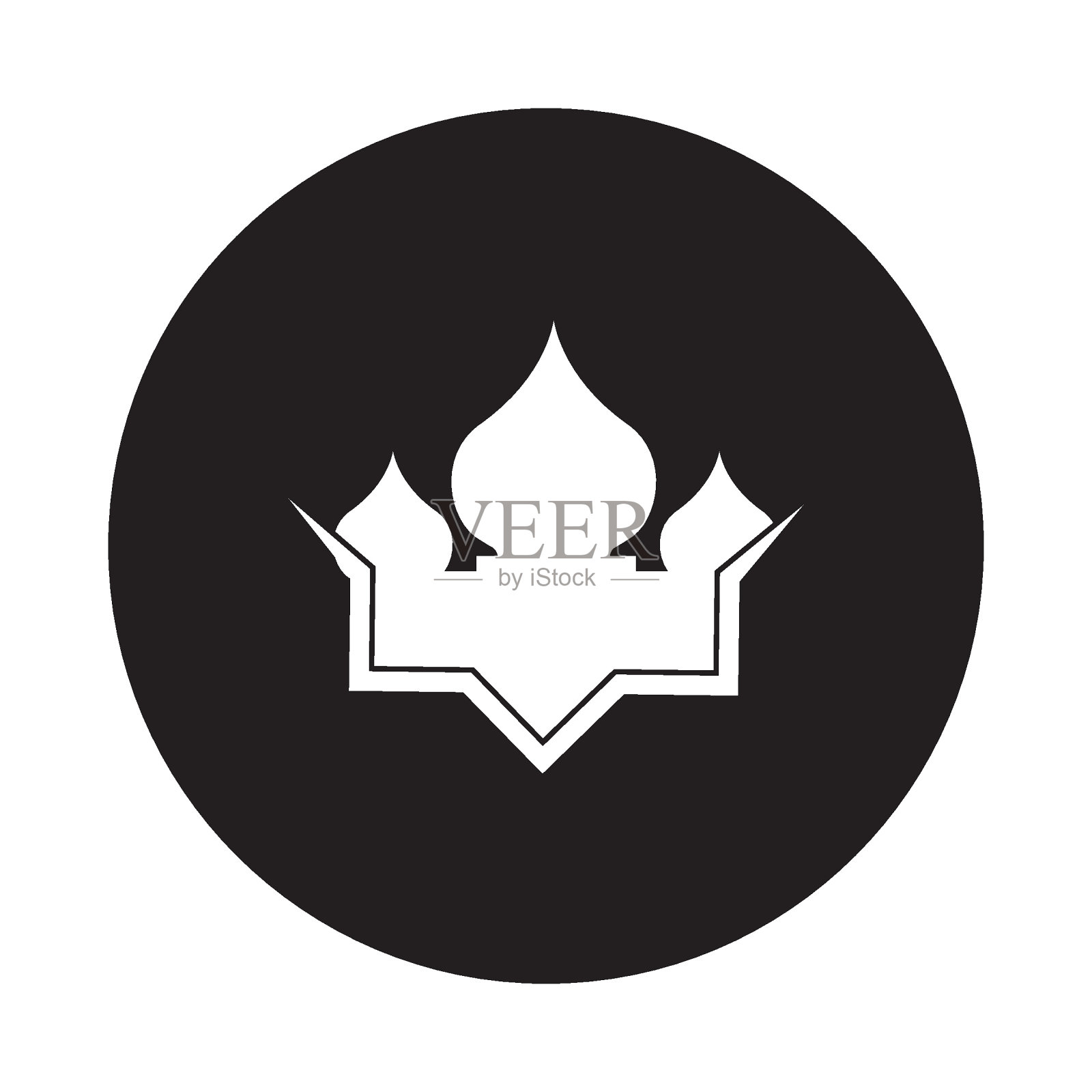 清真寺的标志插画图片素材