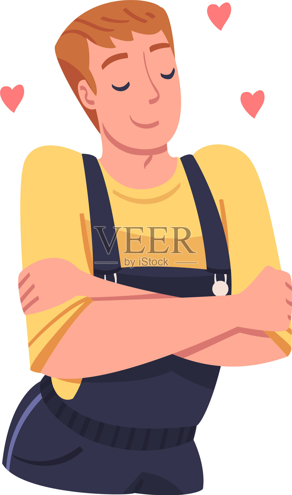 自爱就是欣赏自己设计元素图片