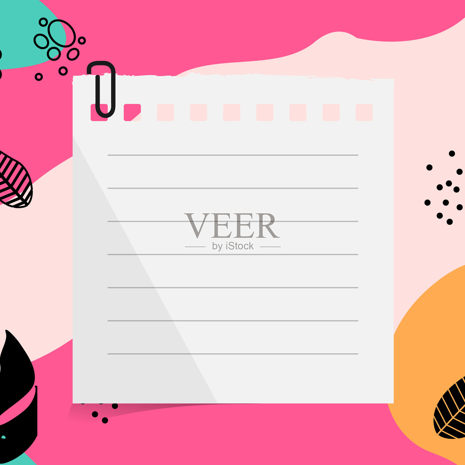 论文摘要花卉艺术背景插画图片素材