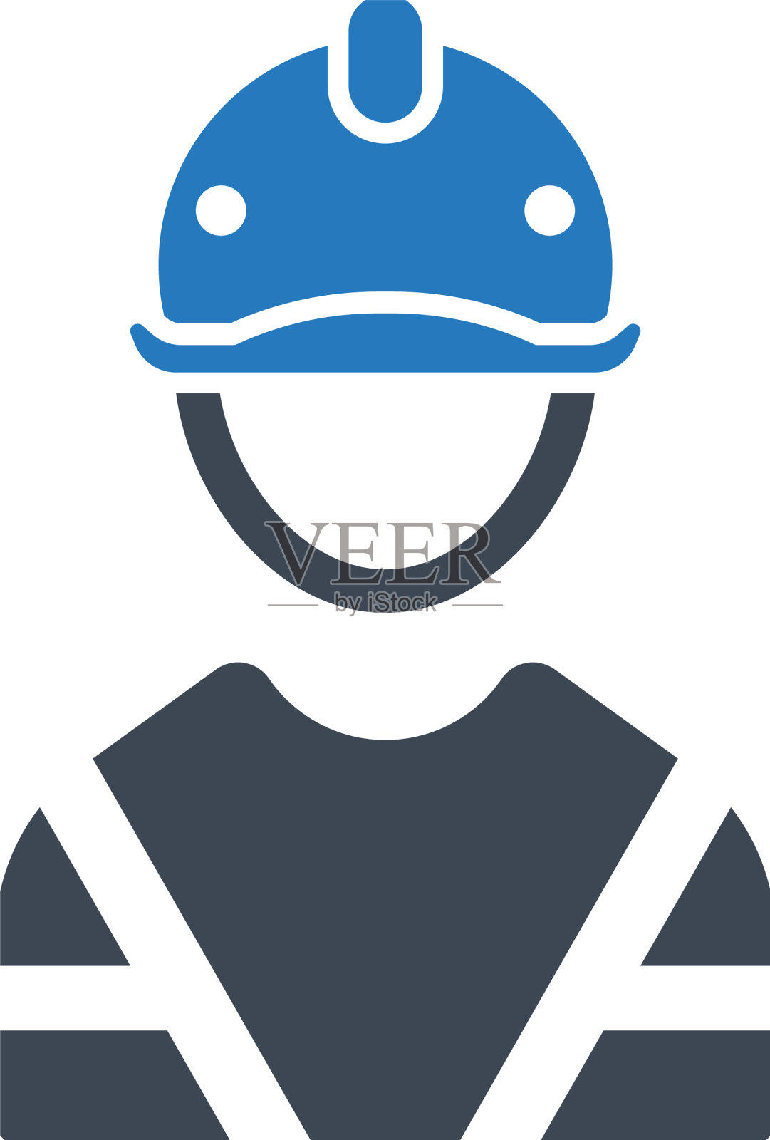 建筑工人图标设计元素图片