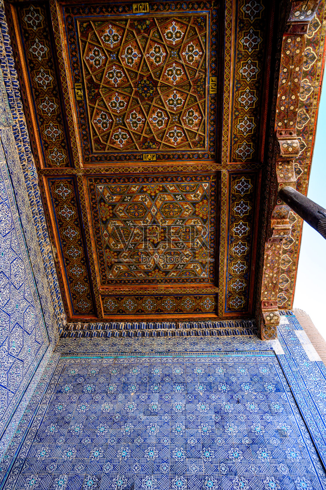 希瓦城的建筑照片摄影图片