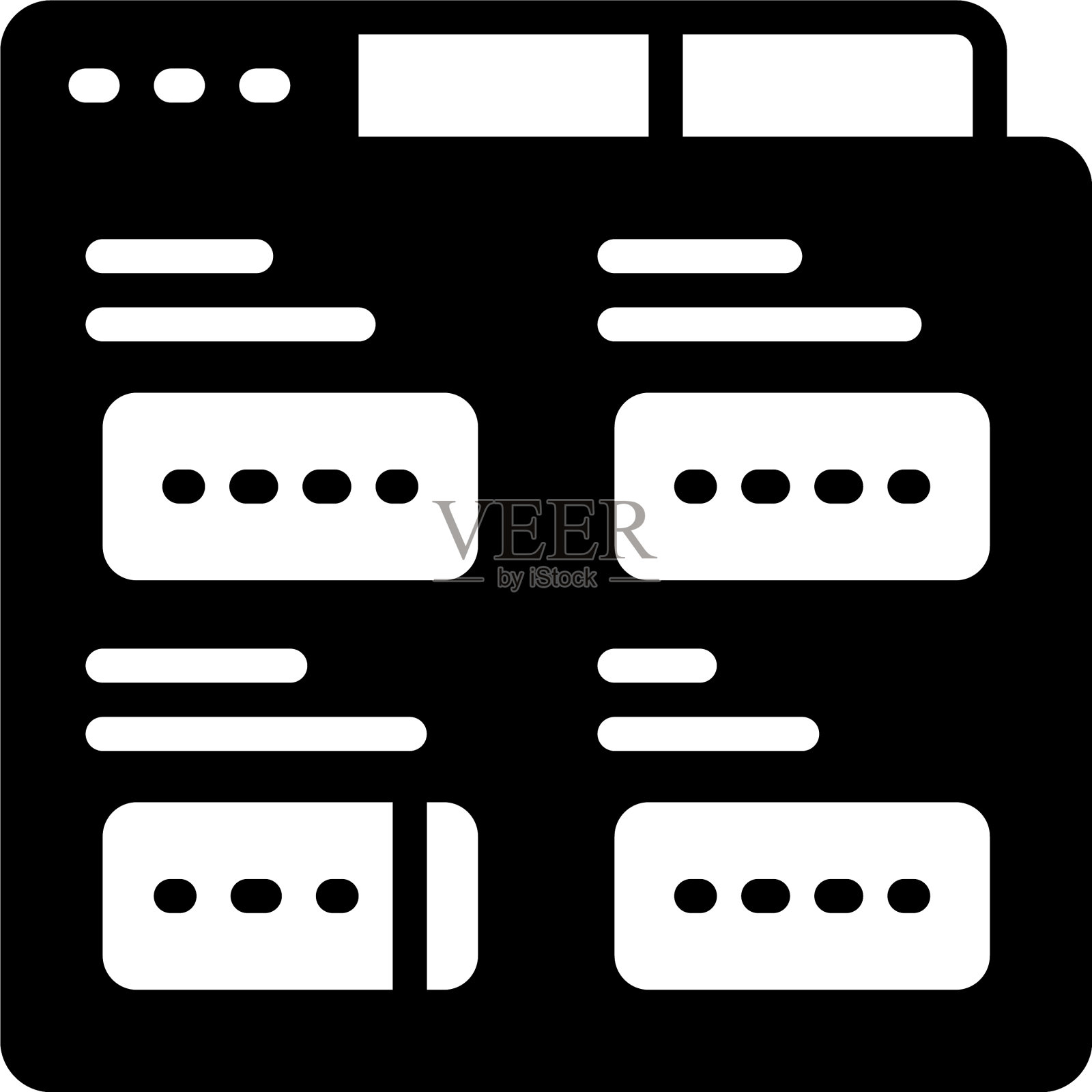 选项卡图标素材