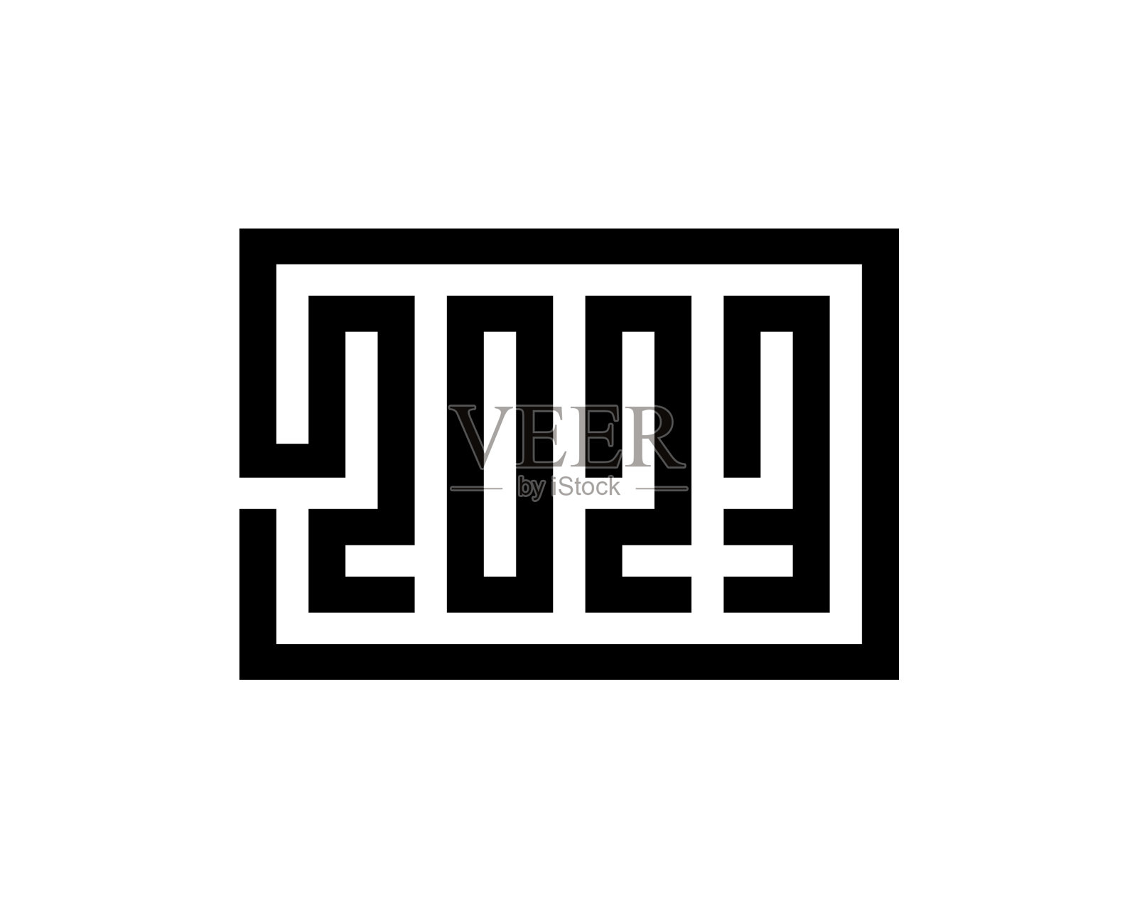 2023新年快乐文字2023 logo设计元素图片