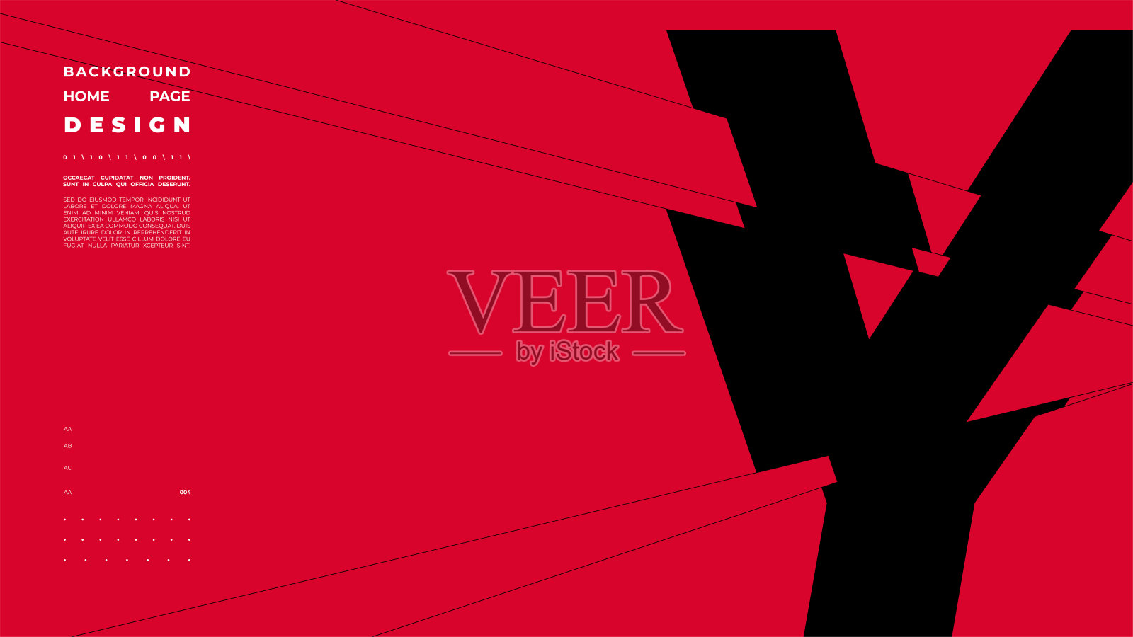 抽象的主页背景。切碎，切割，故障，断型。插画图片素材