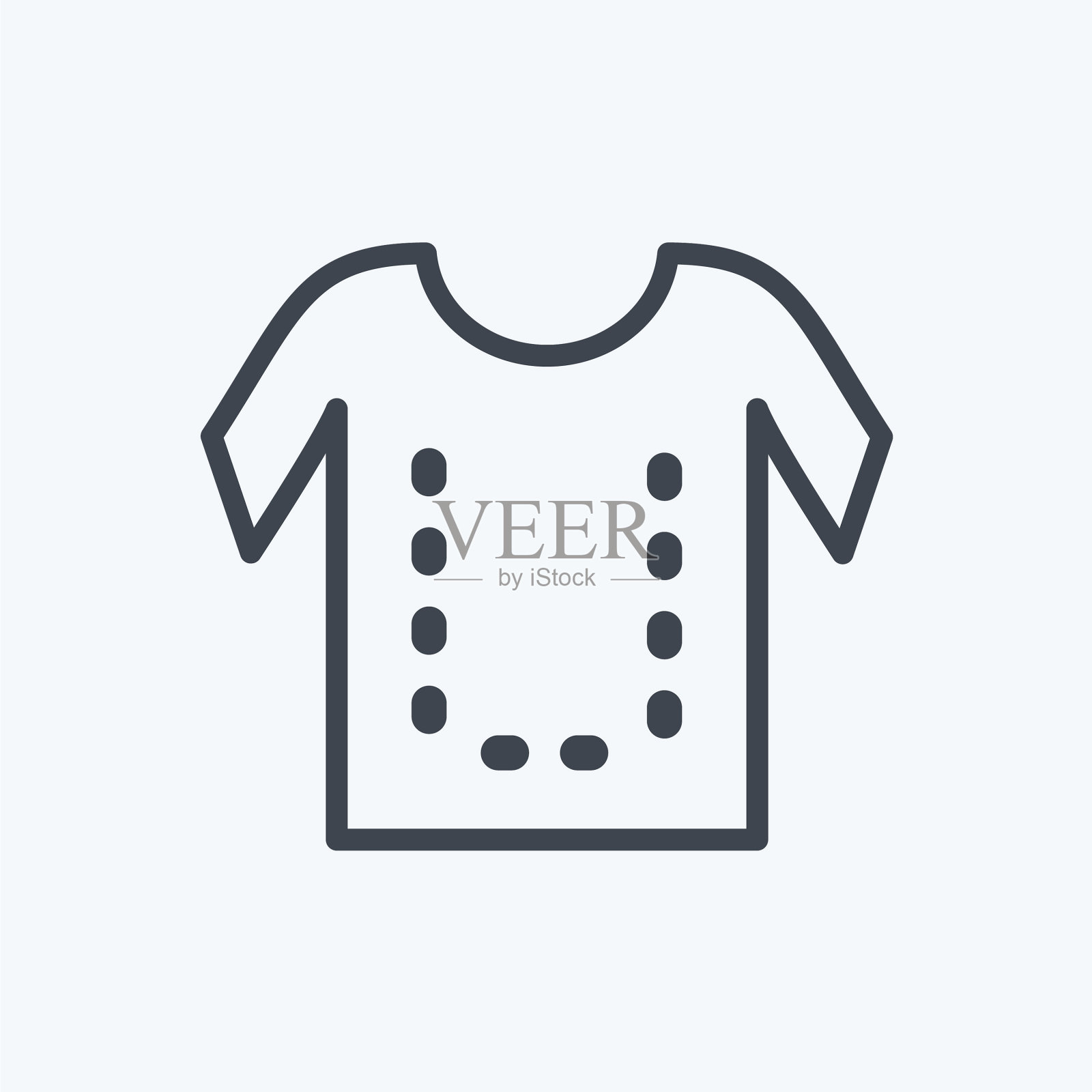 适合裁缝缝制的标志线插画图片素材