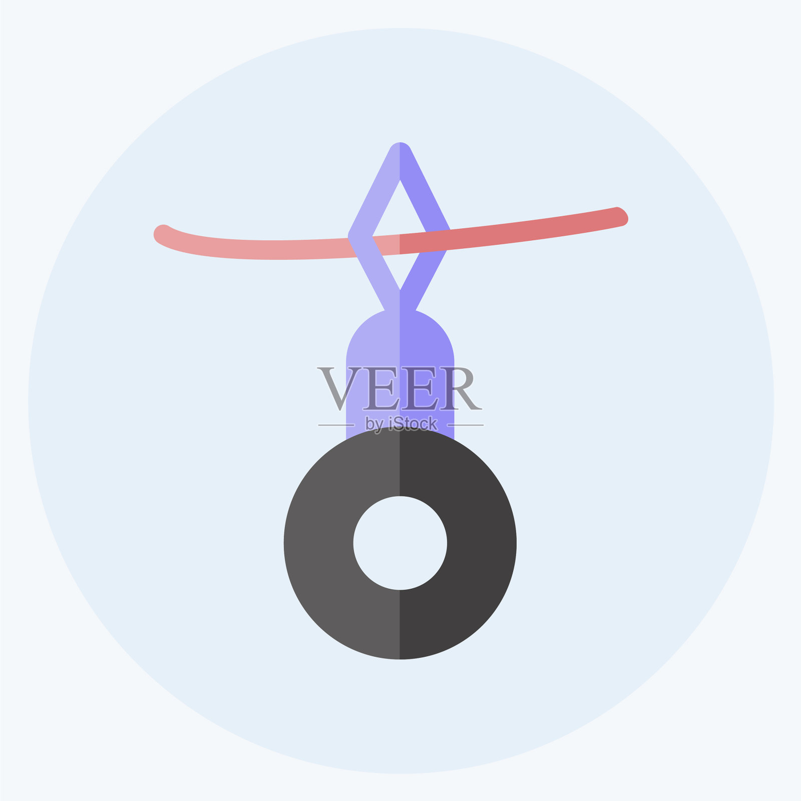 图标穿线适合裁缝符号平插画图片素材