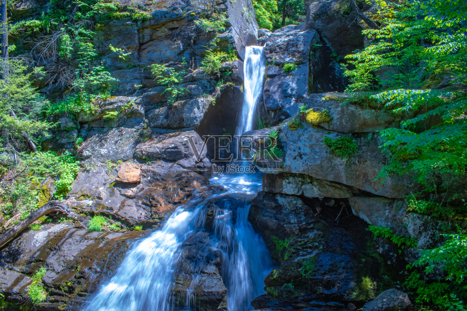瀑布照片摄影图片