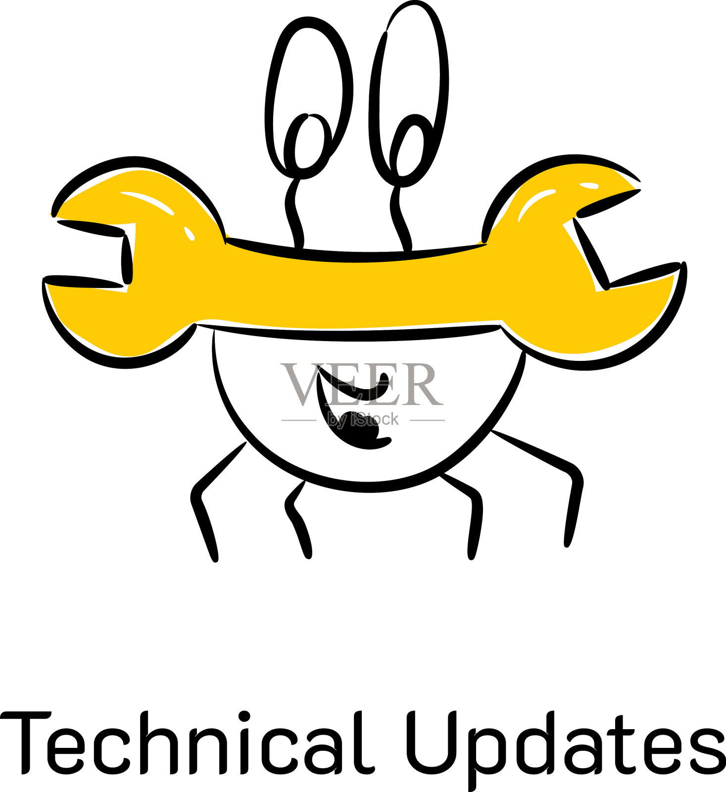 技术的更新插画图片素材