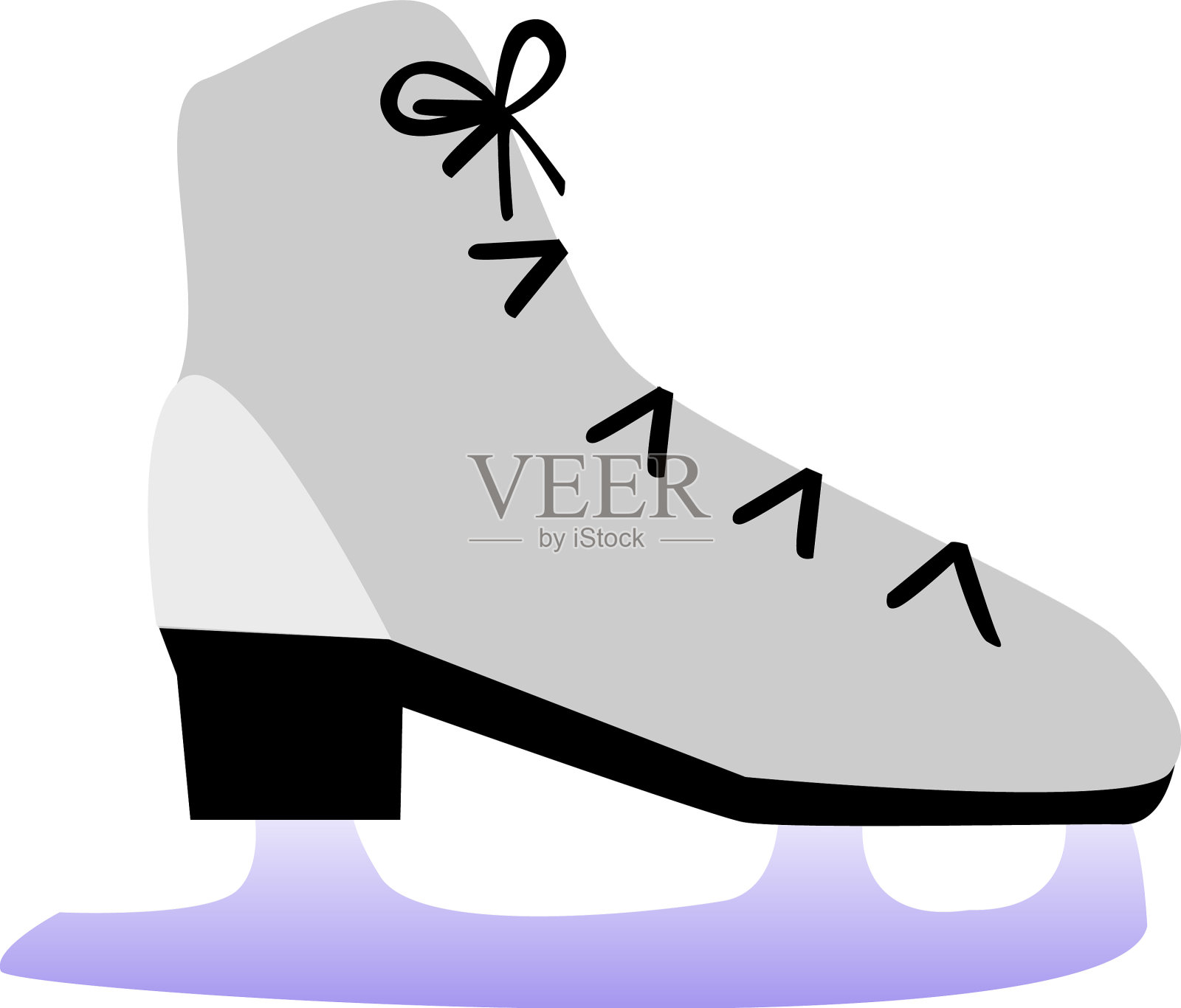 溜冰鞋插画图片素材