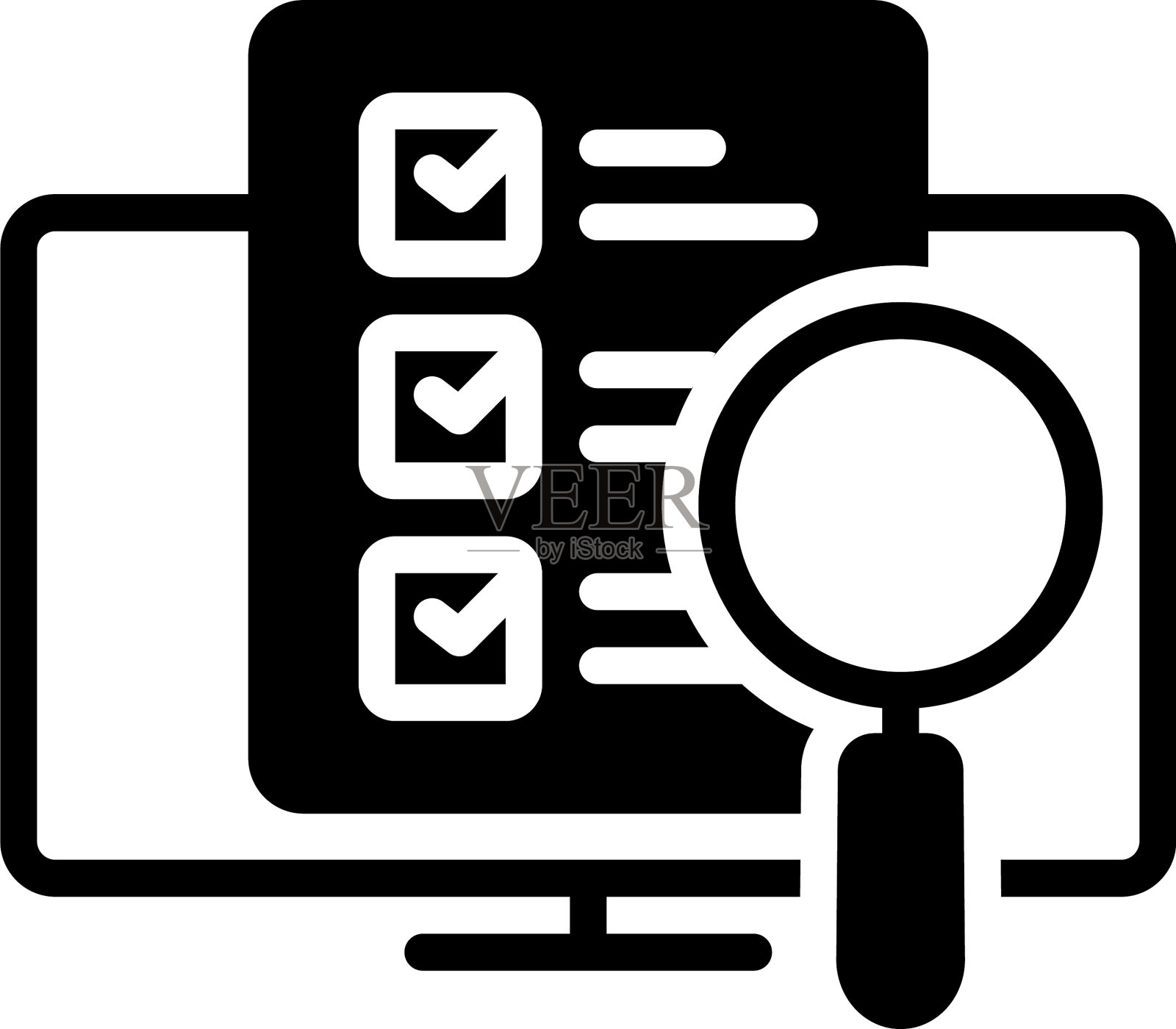 调查插画图片素材