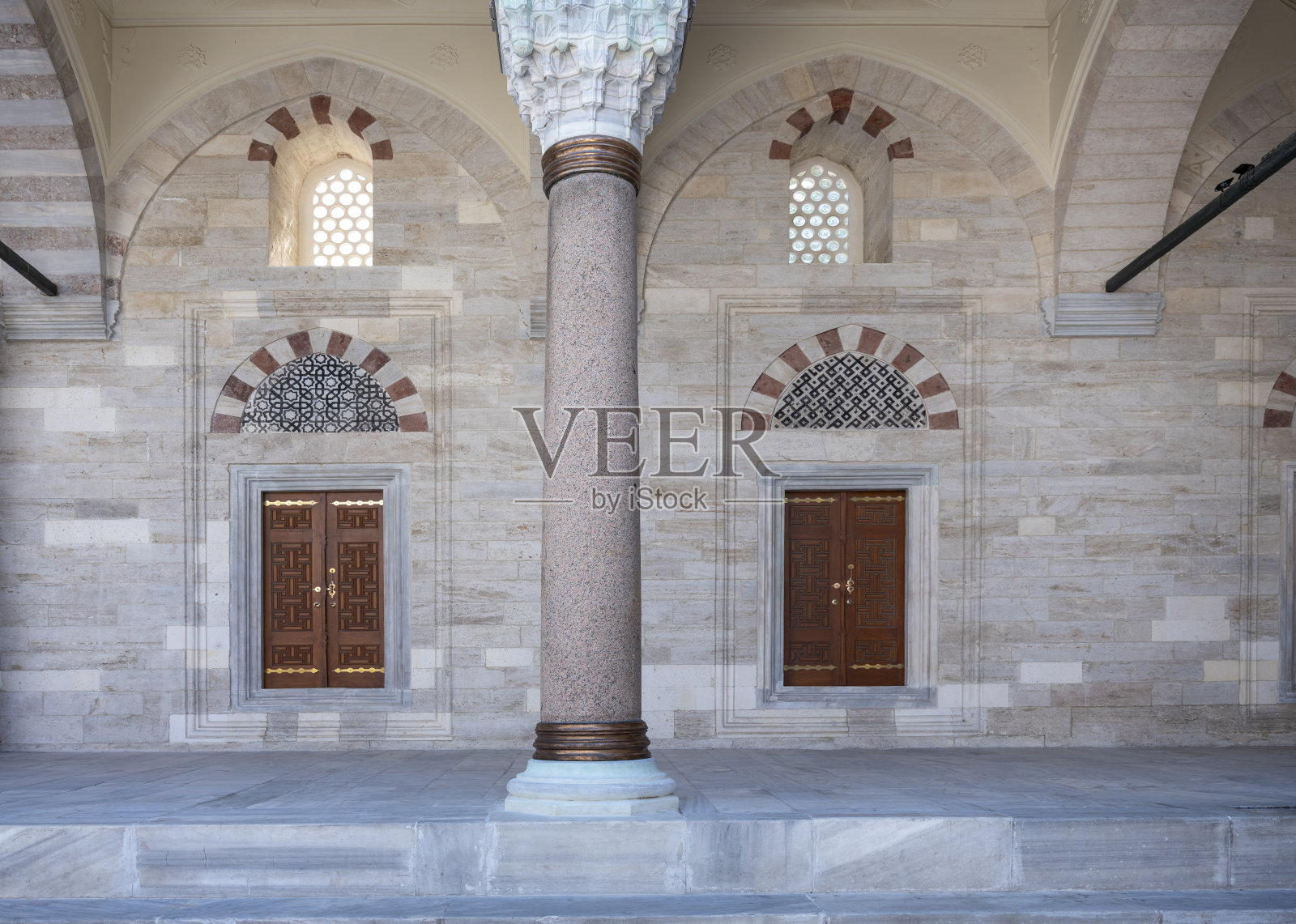 空外墙清真寺照片摄影图片