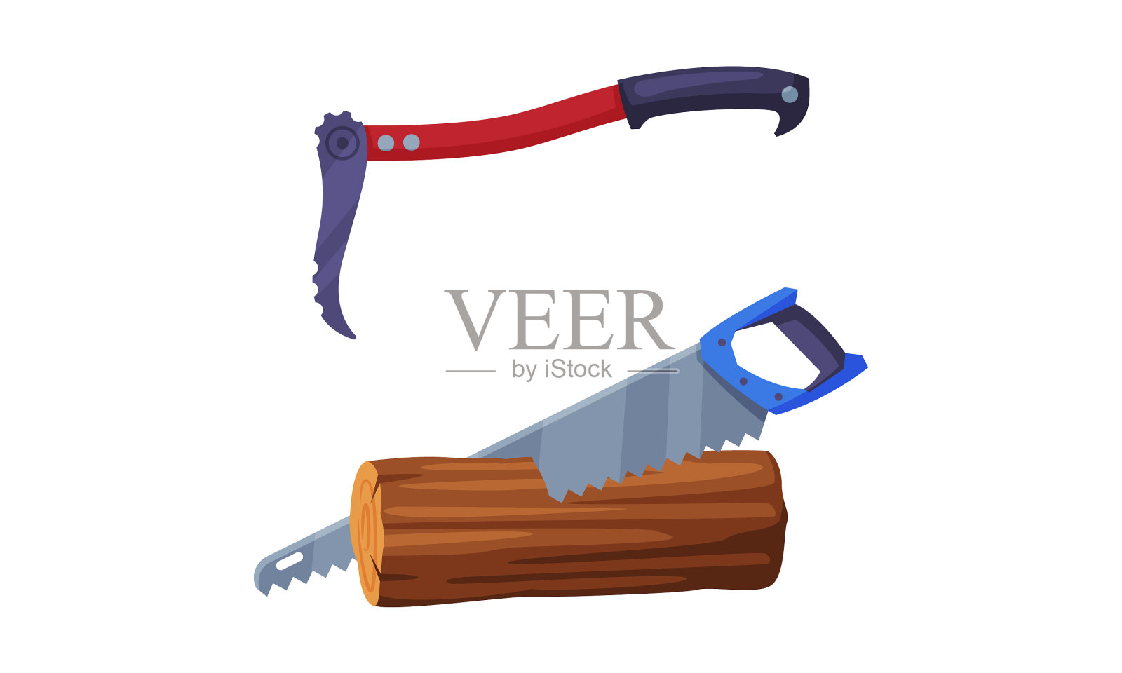 林业、木材行业工具套装木工设计元素图片