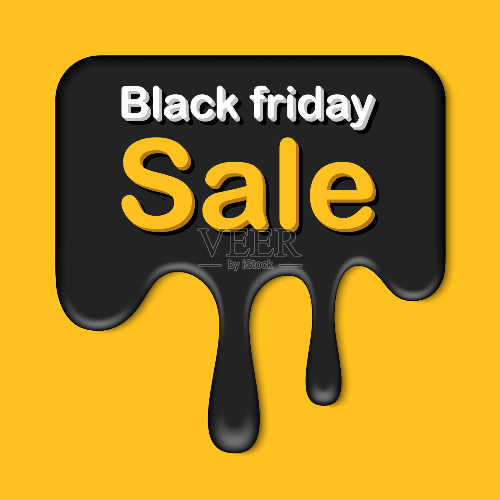 黑色星期五促销横幅设计元素图片