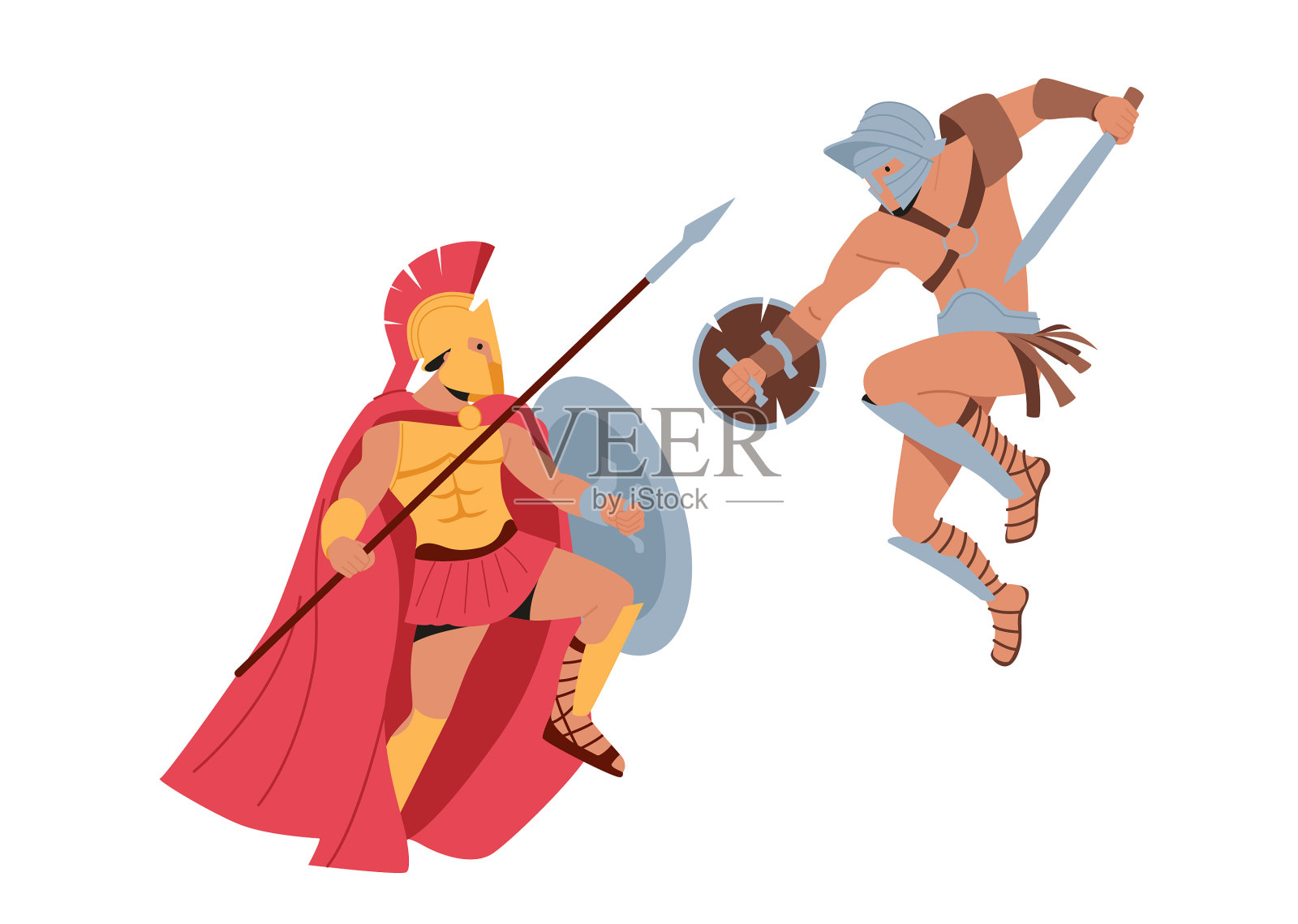 军团士兵罗马战士角斗士设计元素图片