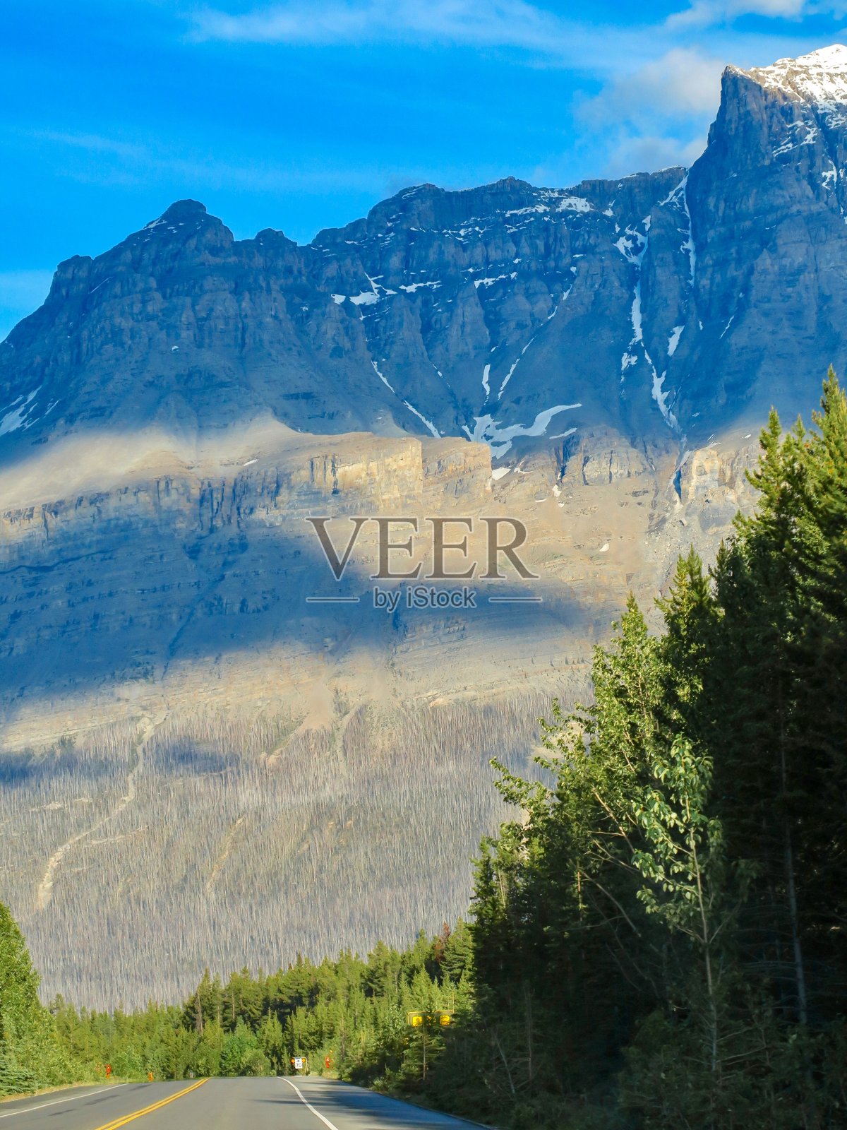 加拿大最风景优美的落基山脉自驾游照片摄影图片