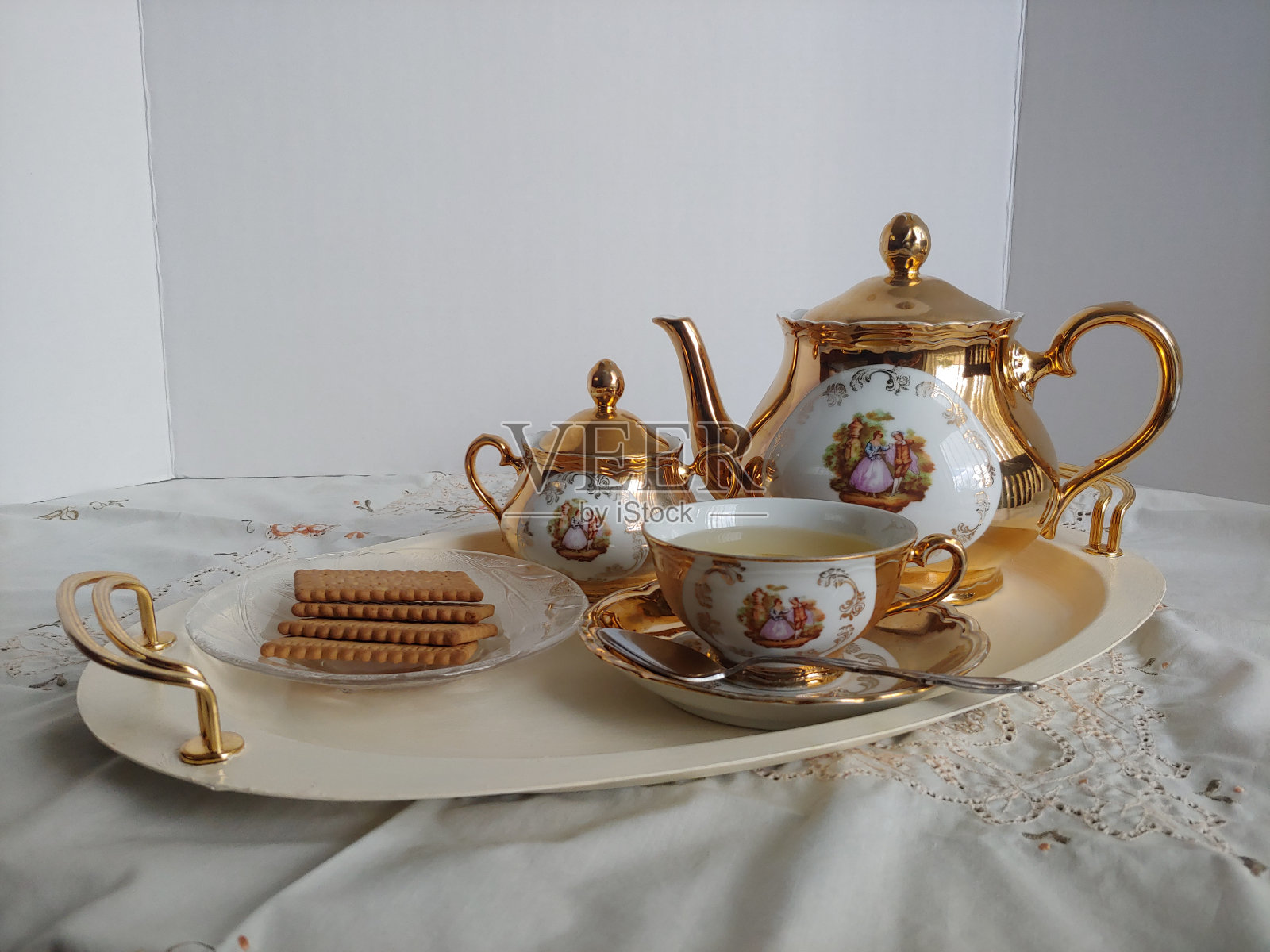 下午茶时间照片摄影图片