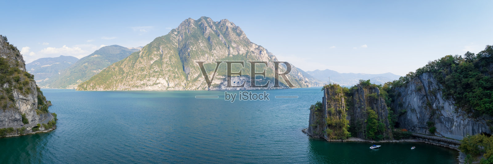 Bogn湾的美丽全景照片摄影图片