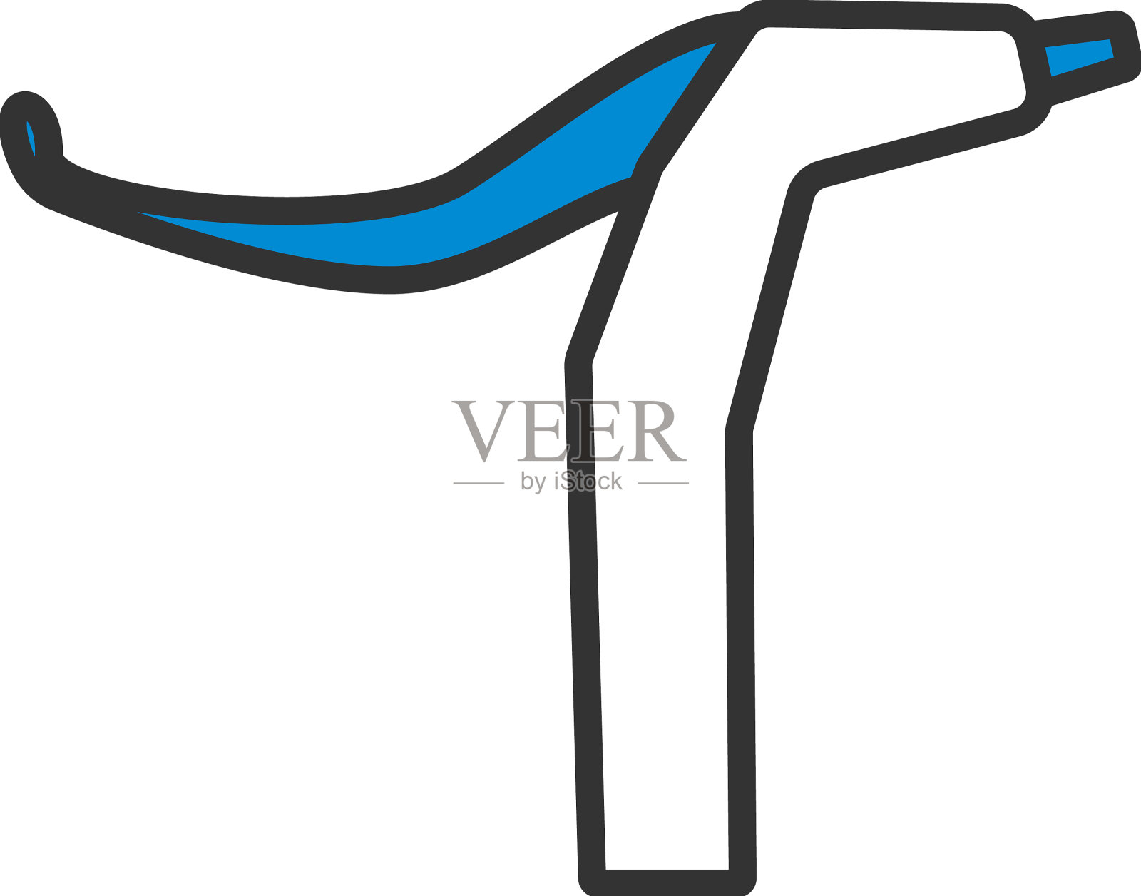 自行车车把刹车图标设计元素图片