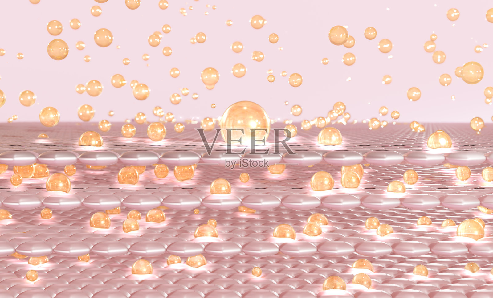 高级美白润肤霜，让暗沉的肤色变亮。照片摄影图片