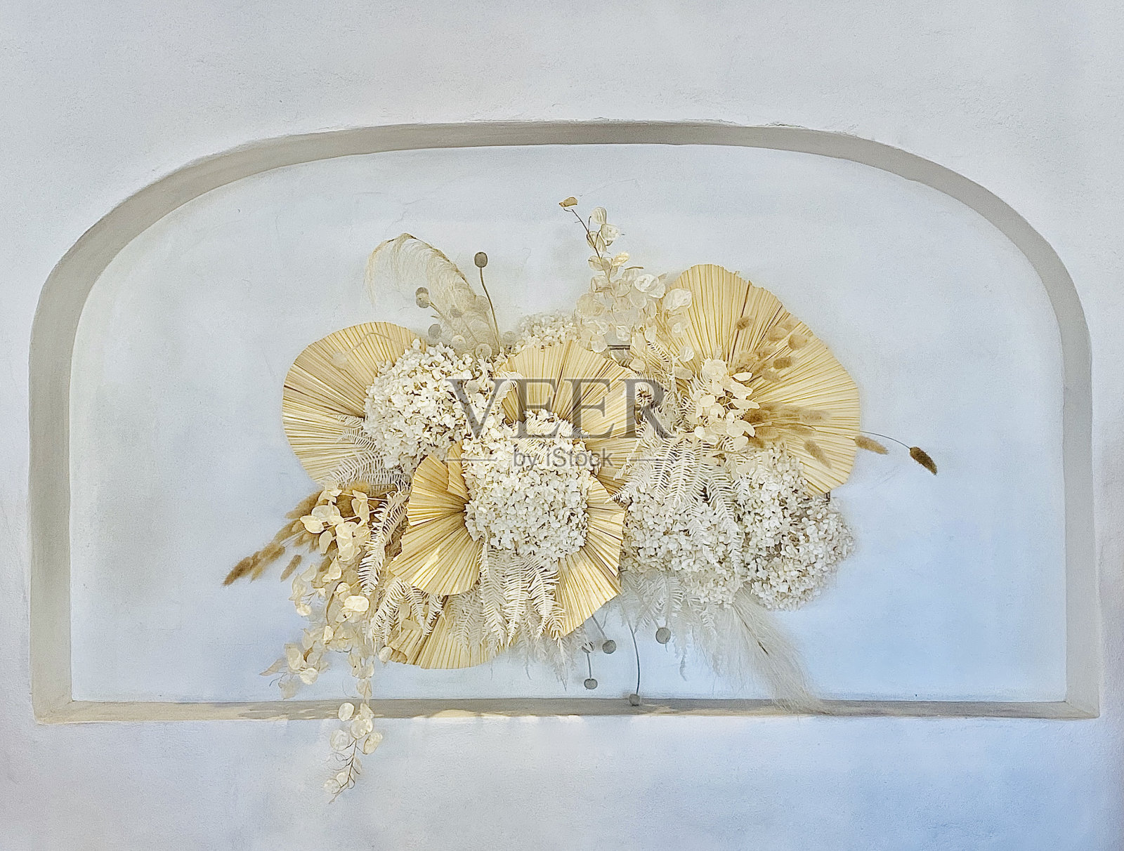 干花内墙设计照片摄影图片