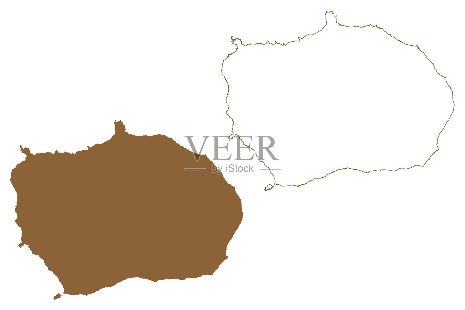 附属于挪威的布维岛王国设计元素图片