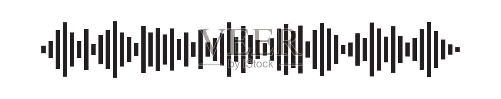 语音信息矢量ui界面插画图片素材