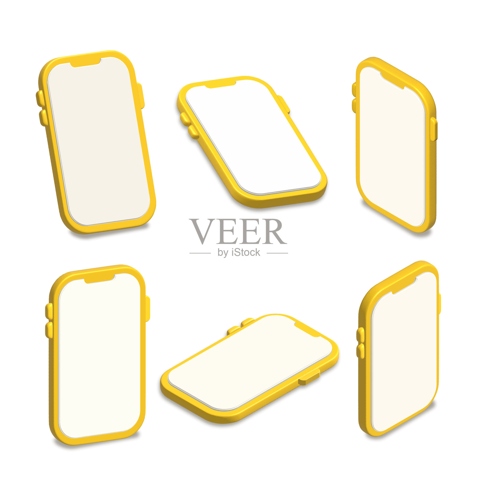 手机图标孤立插图矢量插画图片素材