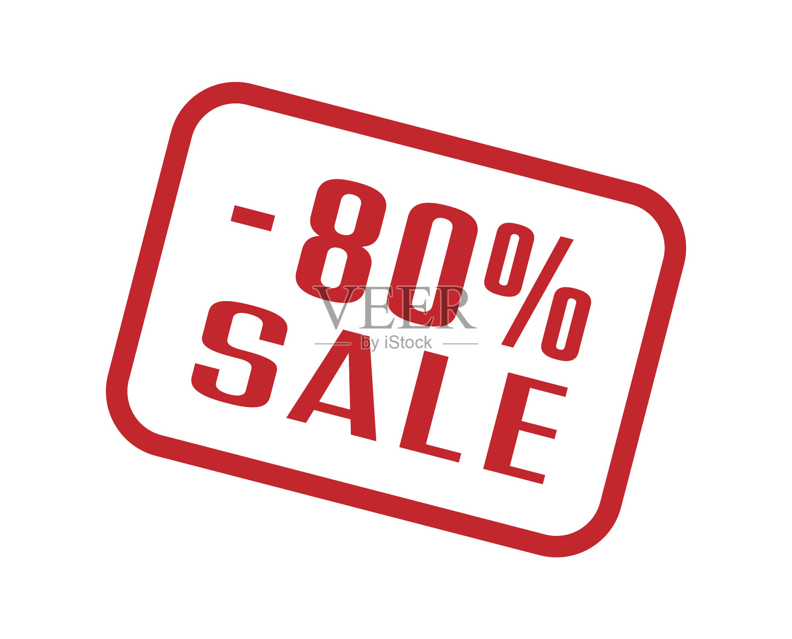 企业营销80%的销售一个框架与一个设计元素图片