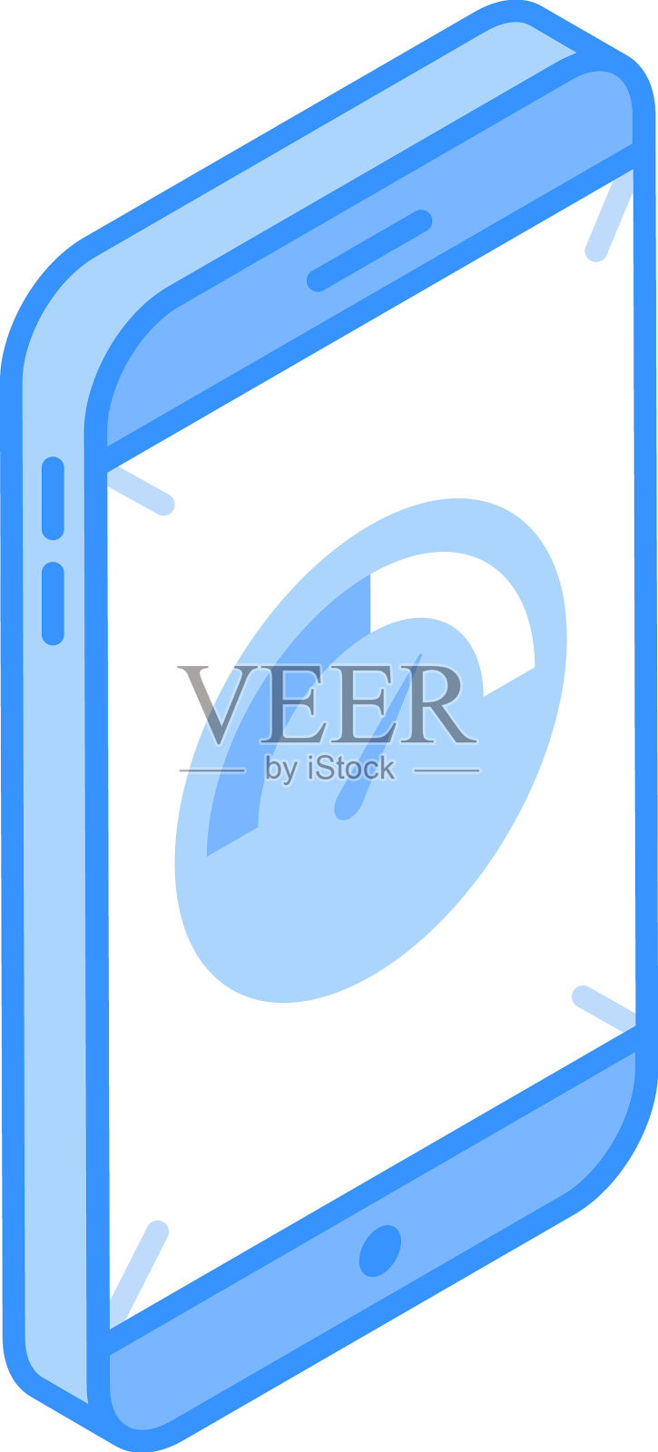 手机的性能插画图片素材