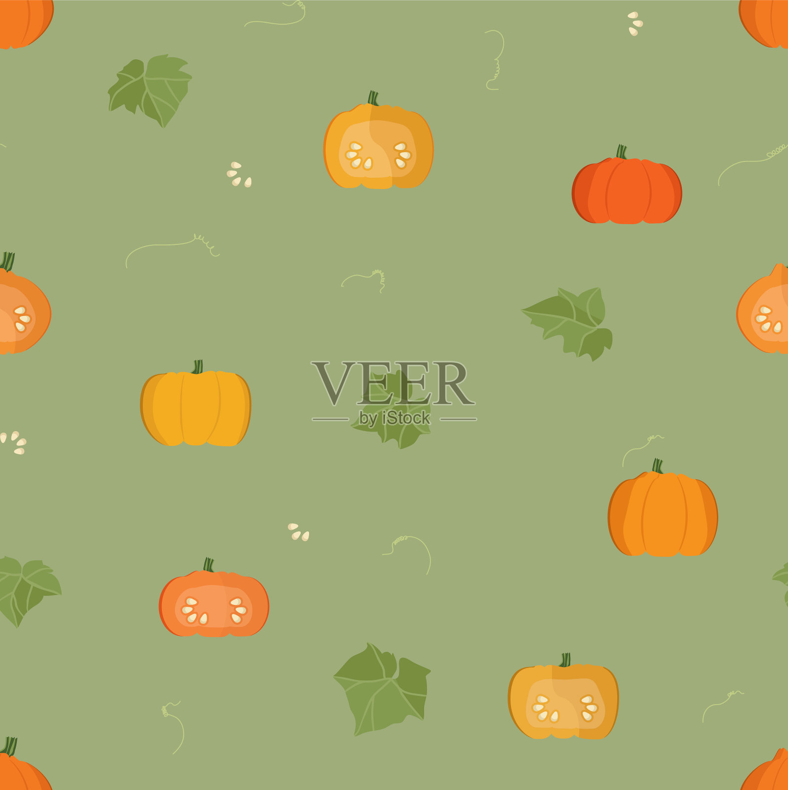 南瓜插画图片素材