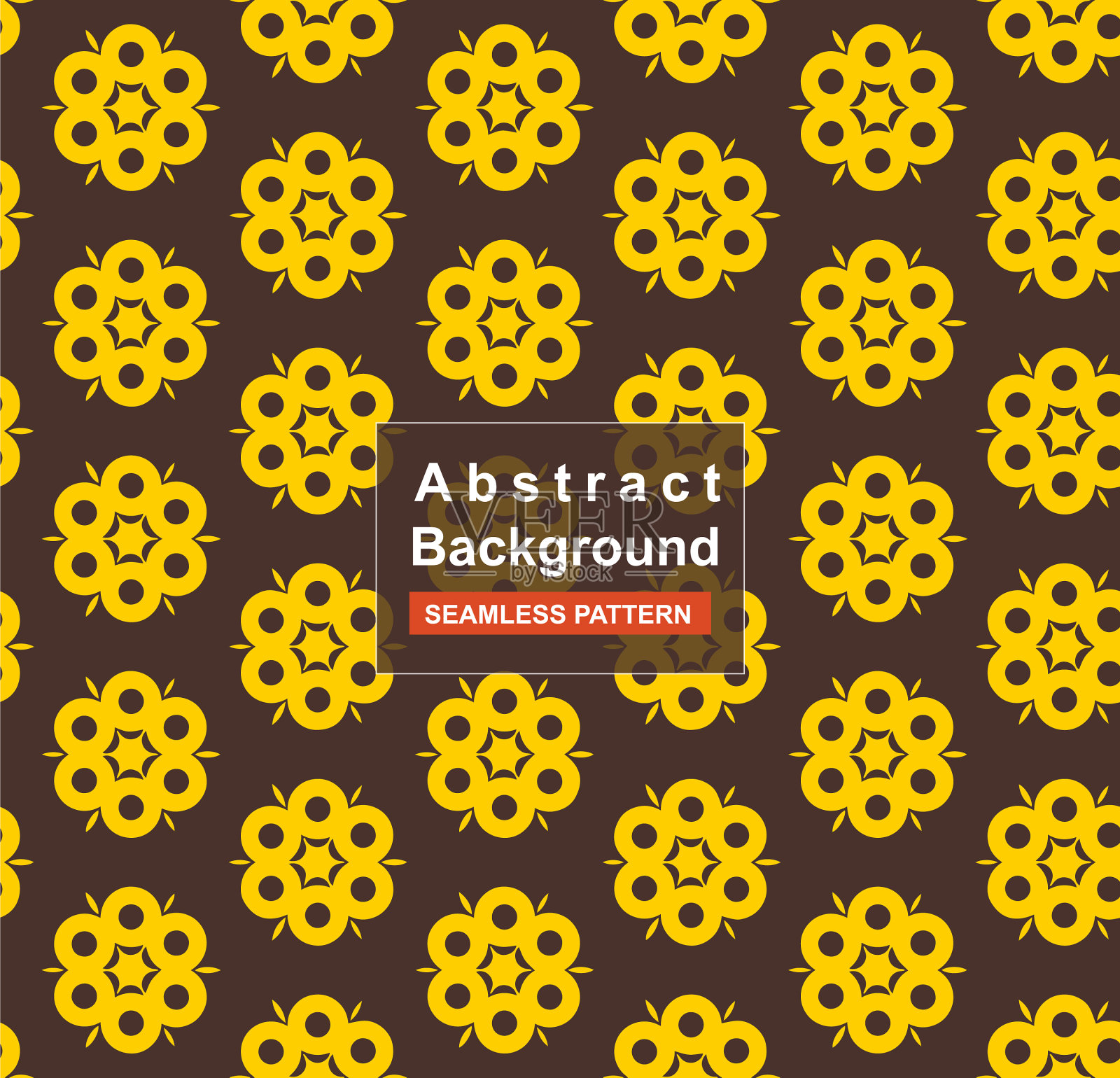 抽象几何无缝图案背景插画图片素材