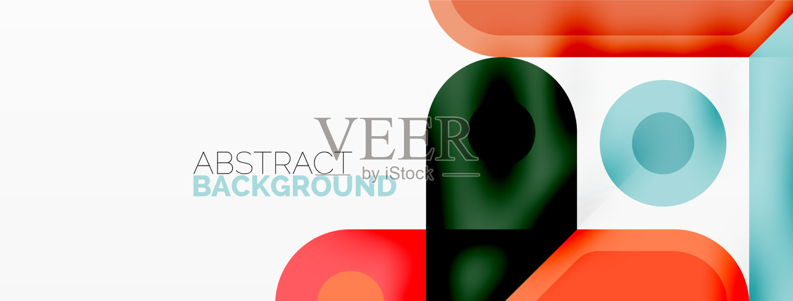 创意几何墙纸最小抽象插画图片素材