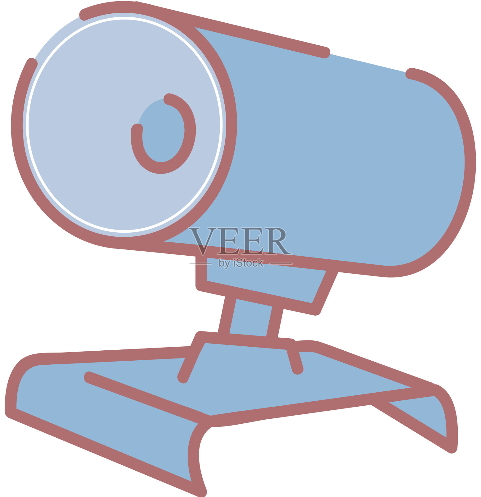 电脑网络摄像头电子设备小配件设计元素图片