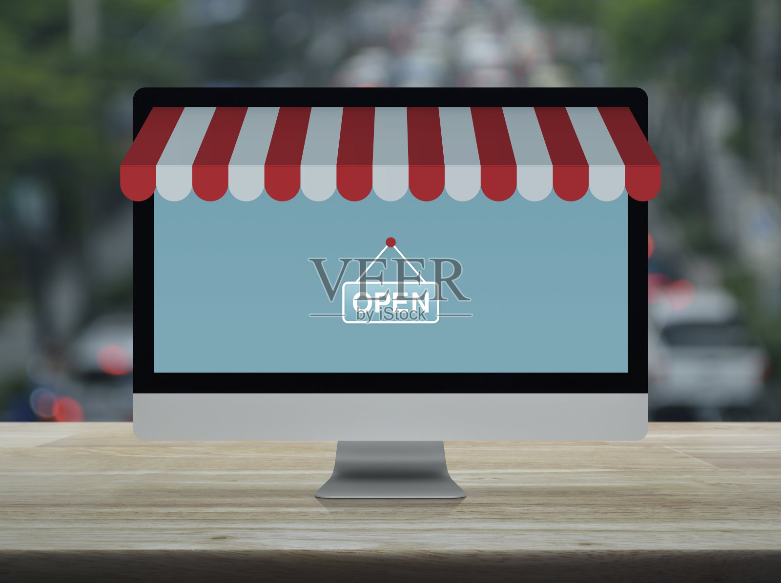 商业网上购物网上概念照片摄影图片