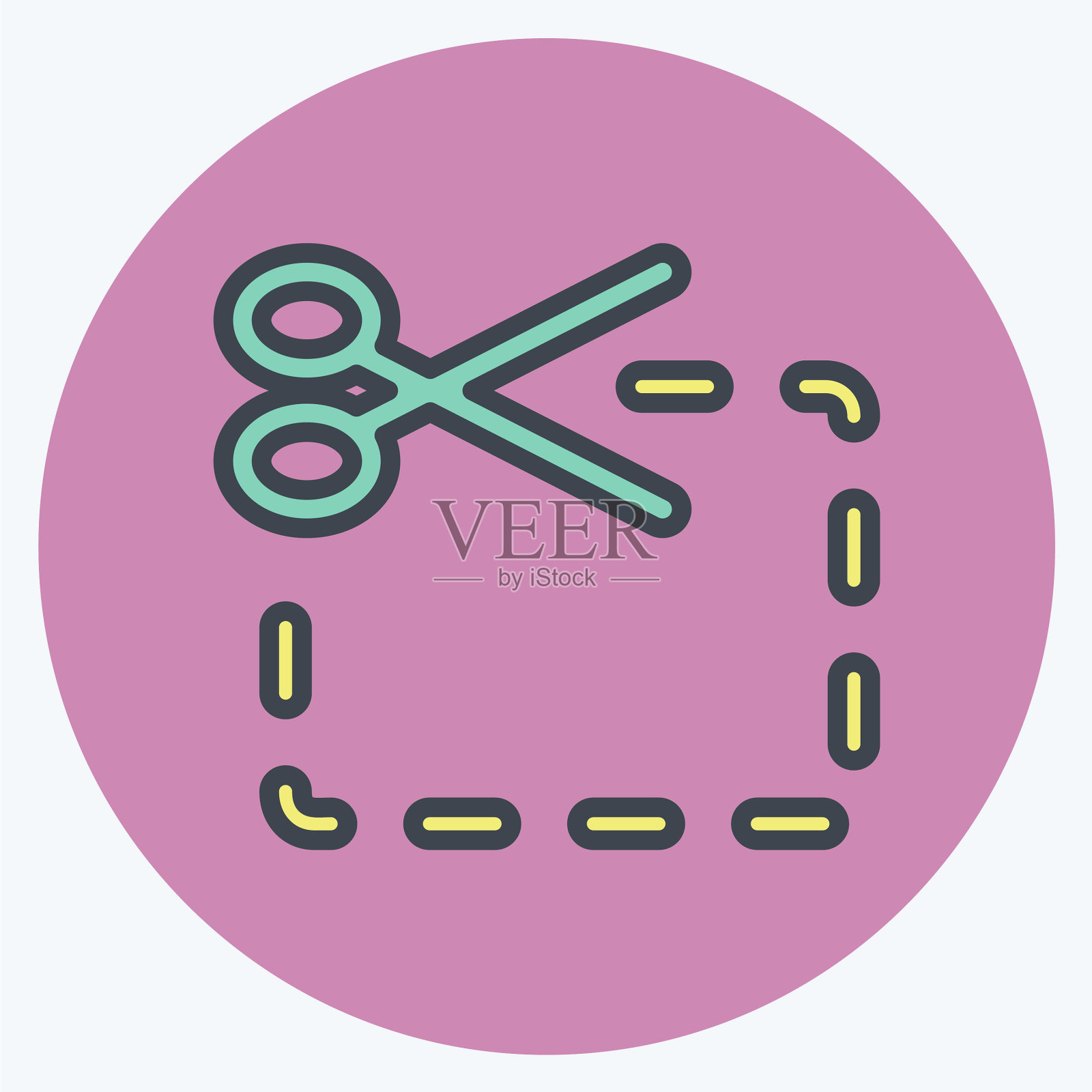 图标优惠券适合商业标志颜色图标素材