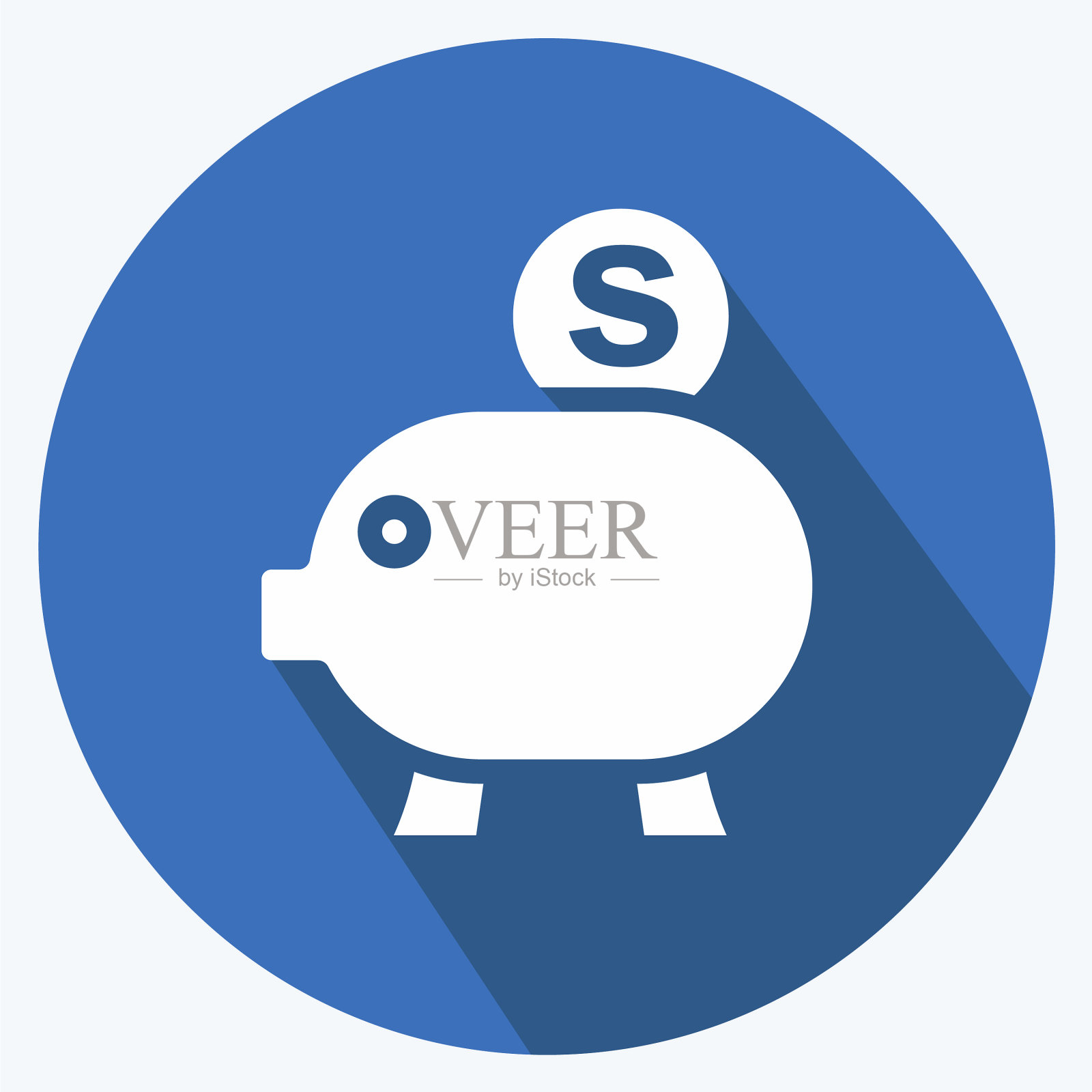 回款Icon适合商业符号长插画图片素材