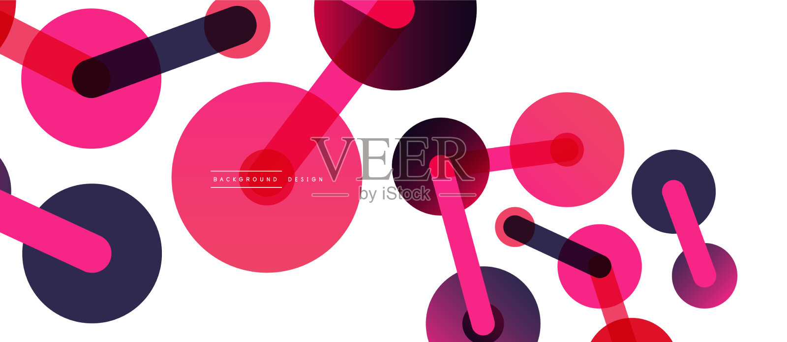 网络概念抽象背景点插画图片素材