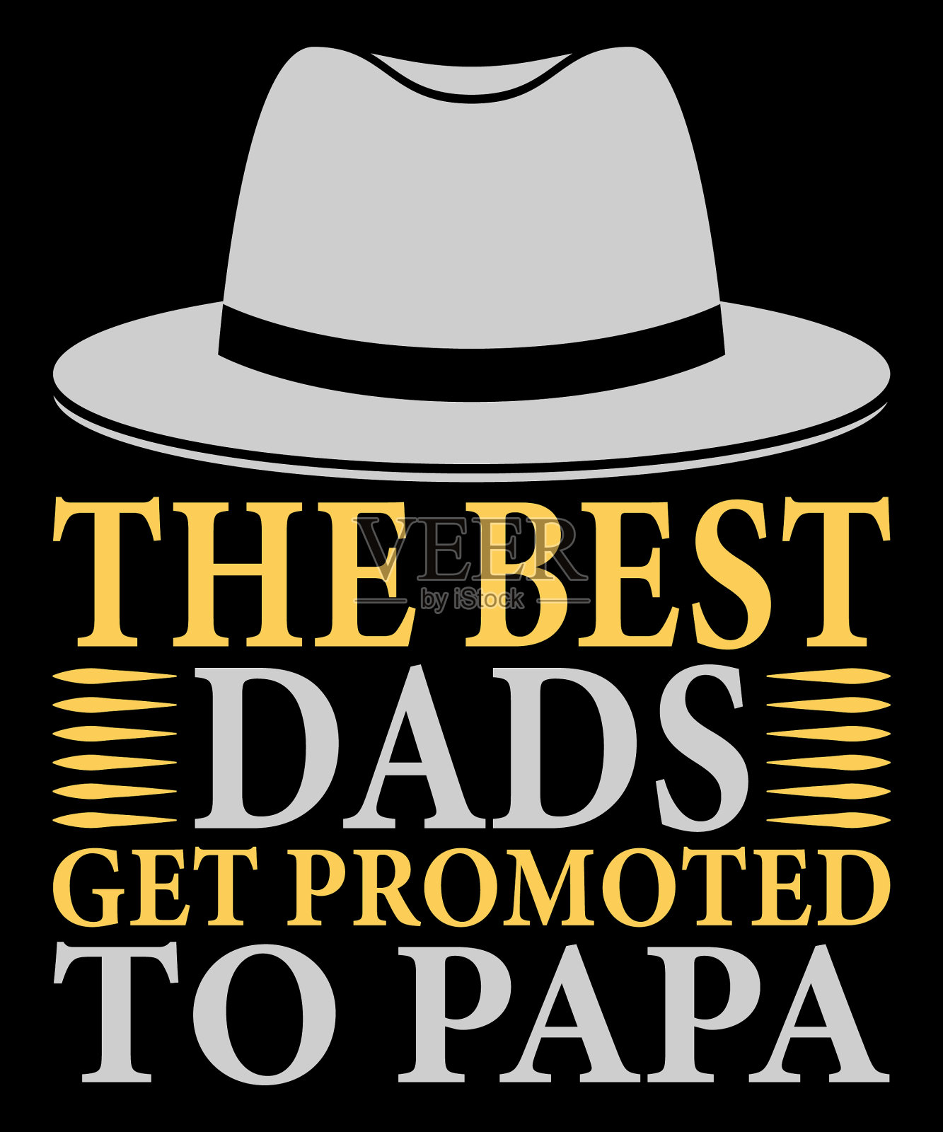 最好的爸爸会被提升为爸爸插画图片素材