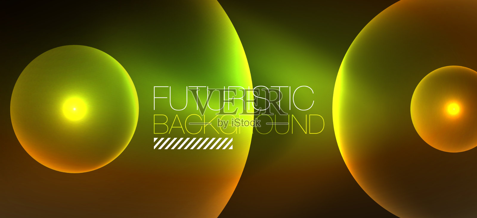 闪亮的霓虹灯几何抽象背景发光插画图片素材