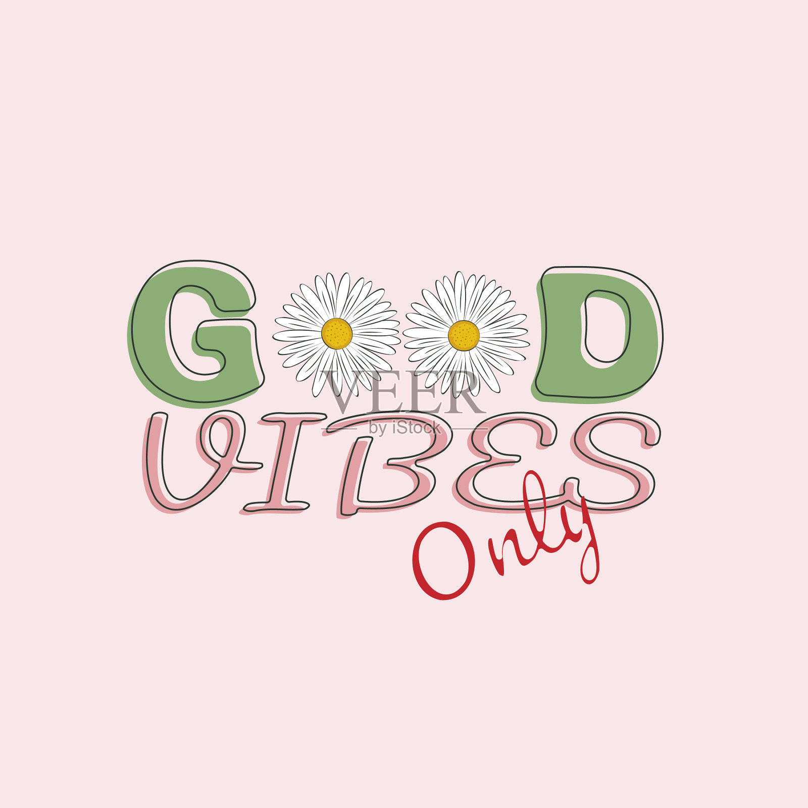 手绘二甘菊插画图片素材