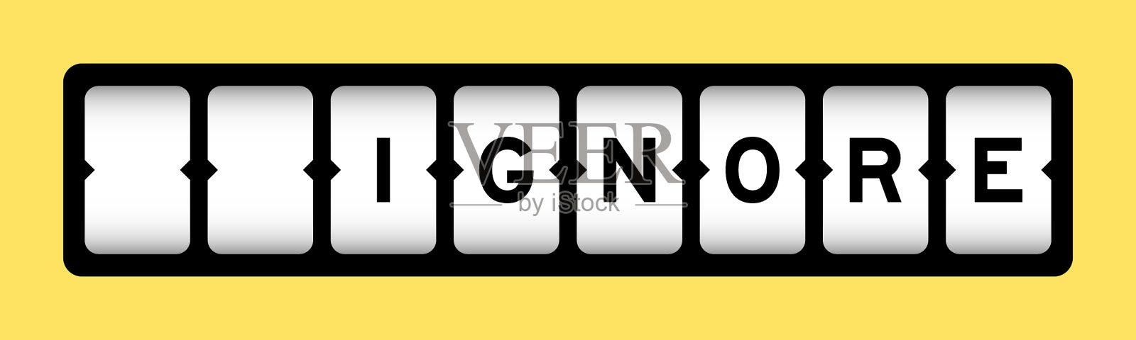 黑色颜色在字忽略插槽横幅与插画图片素材