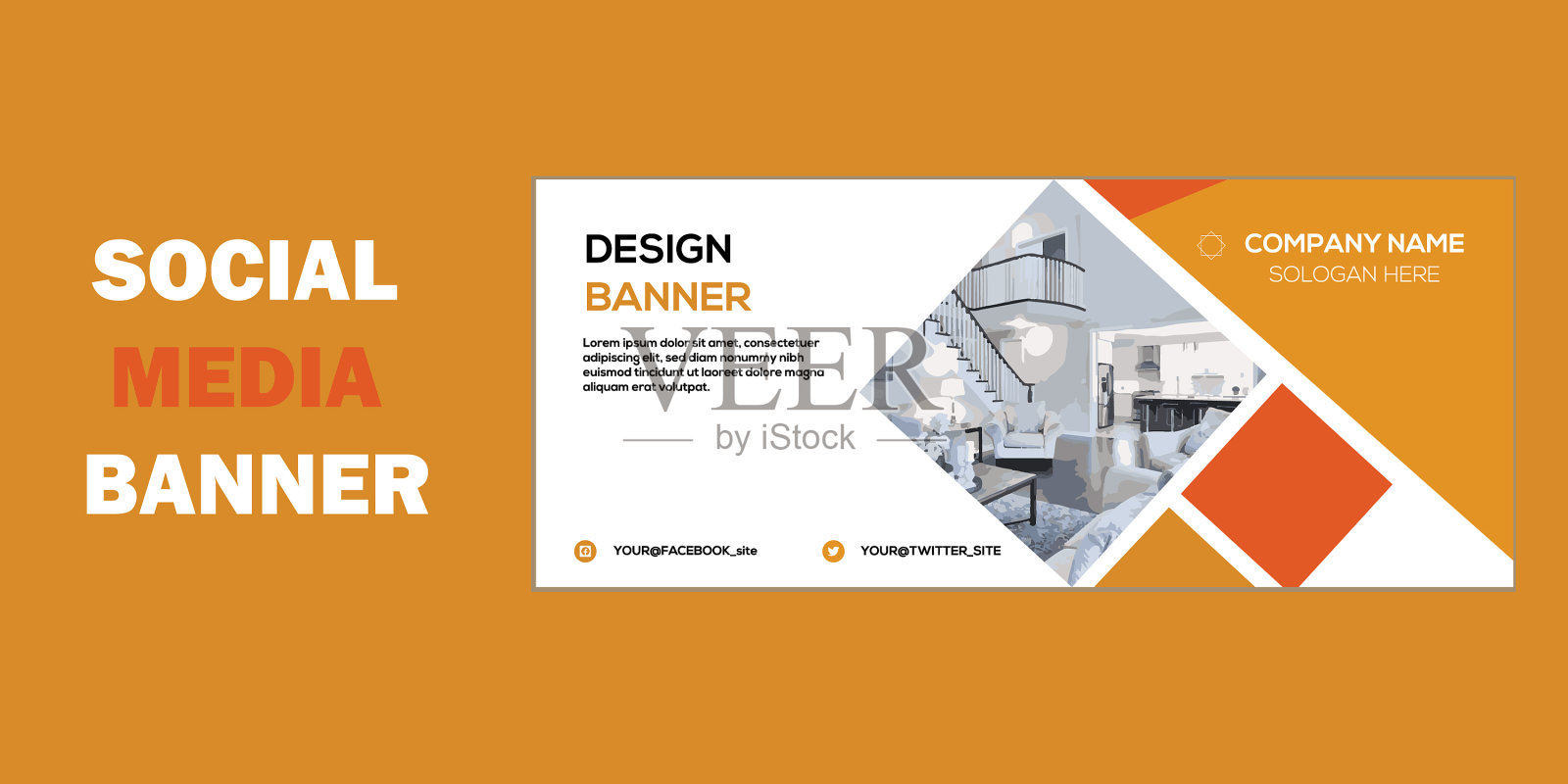 商业与网页横幅插画图片素材