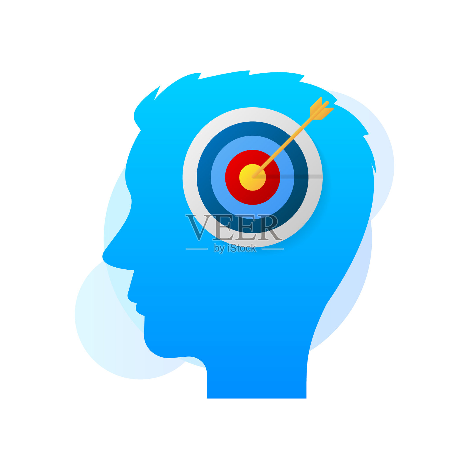 目标头部伟大的设计，任何目的设计元素图片