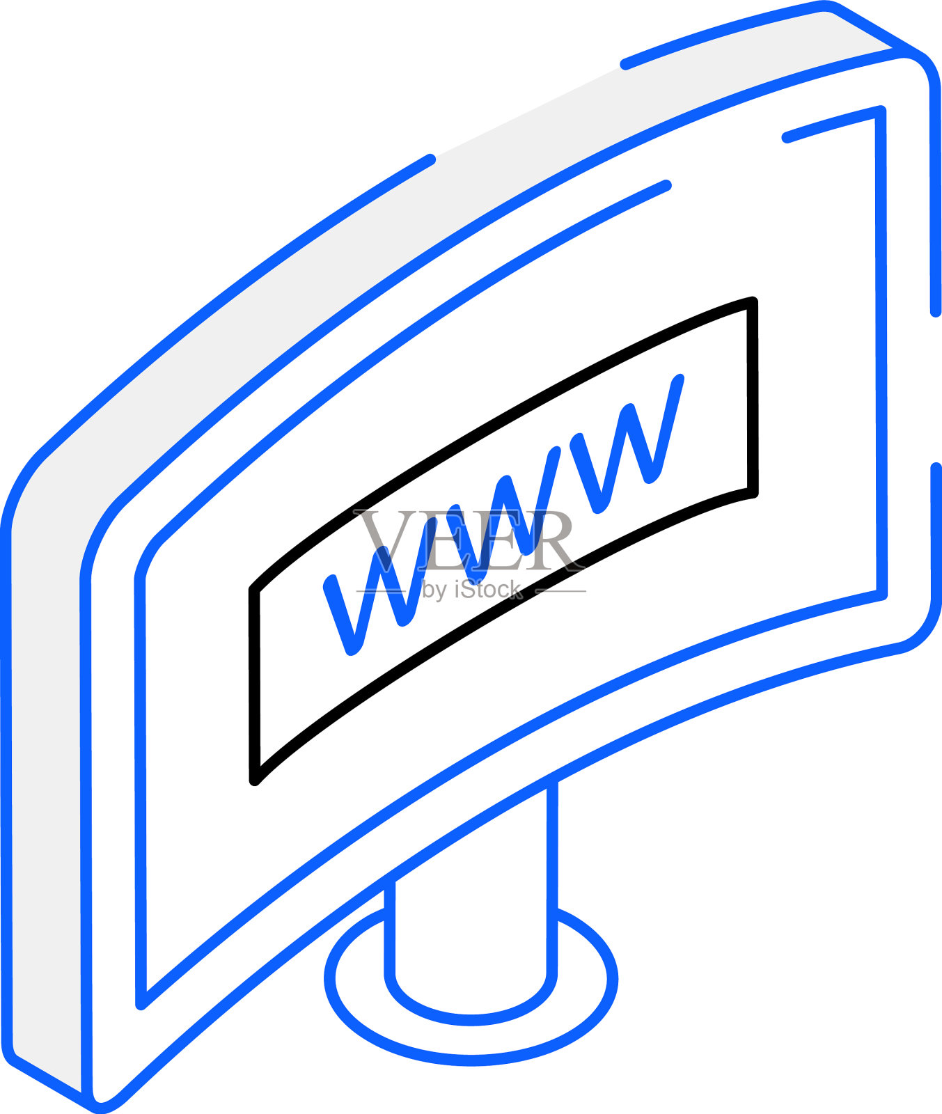 白色背景上的文字特写镜头插画图片素材