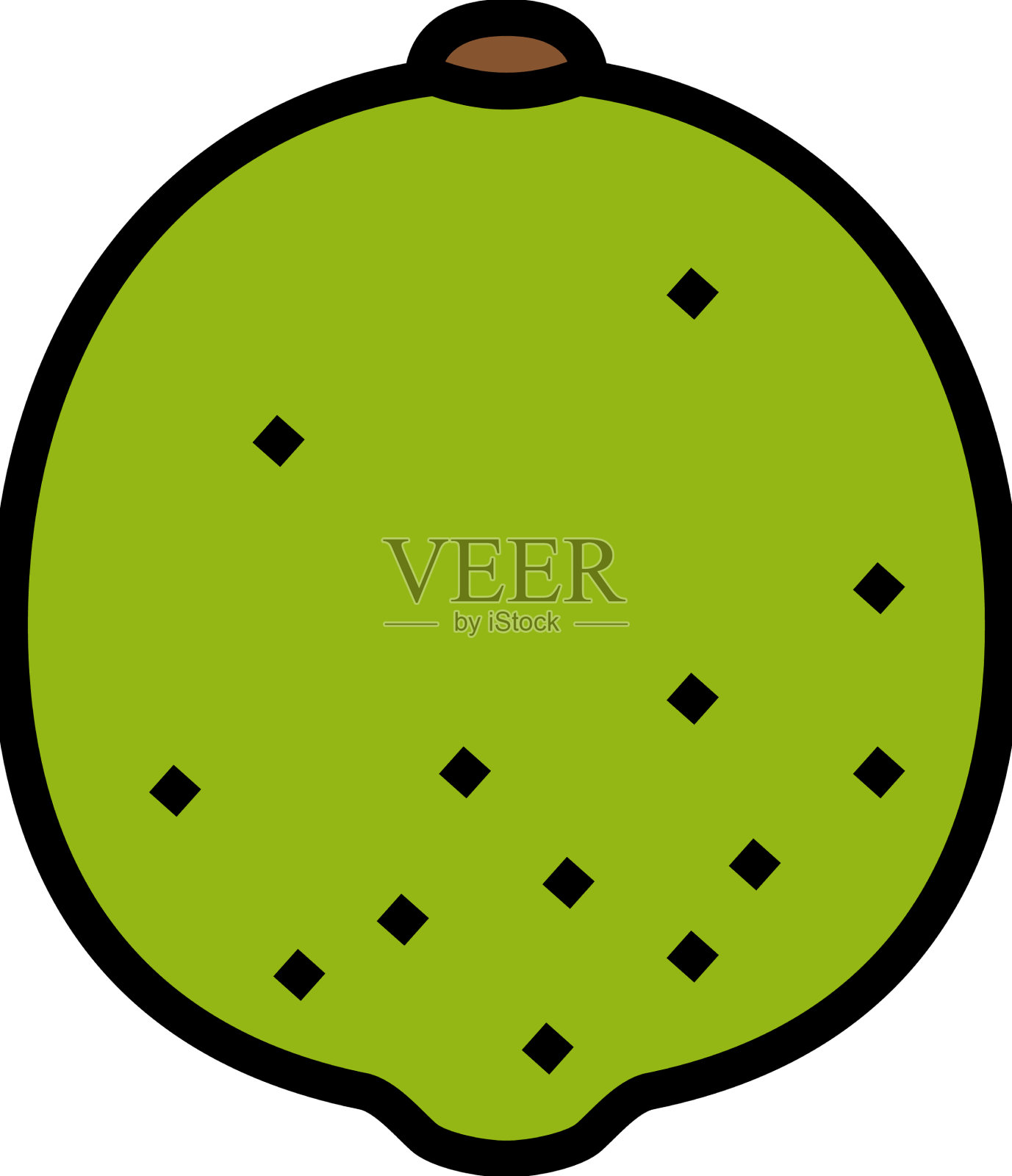 酸橙色图标图标素材