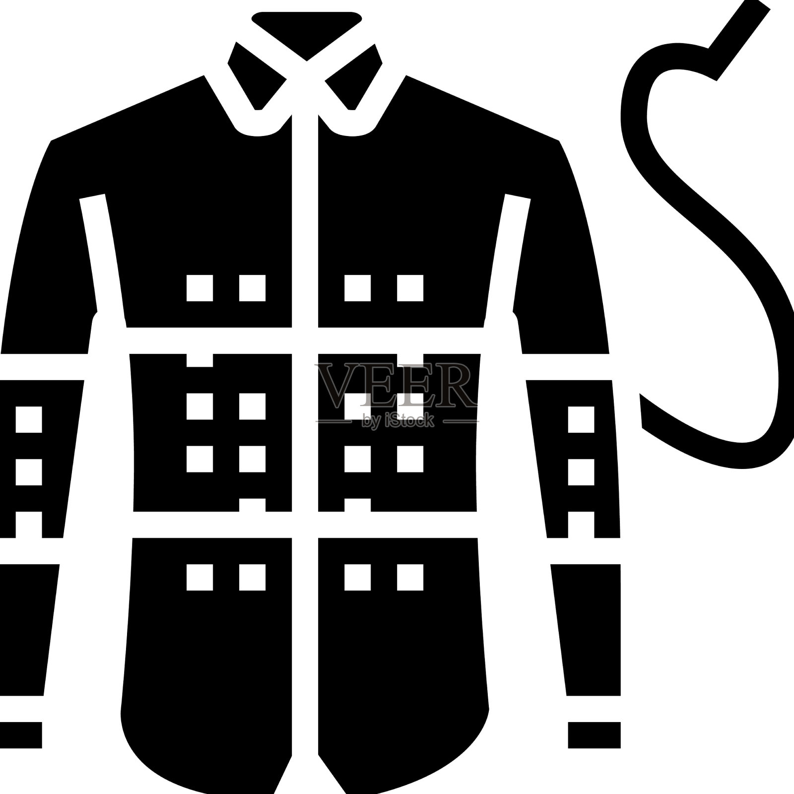 布艺刺绣设计字形图标插画图片素材